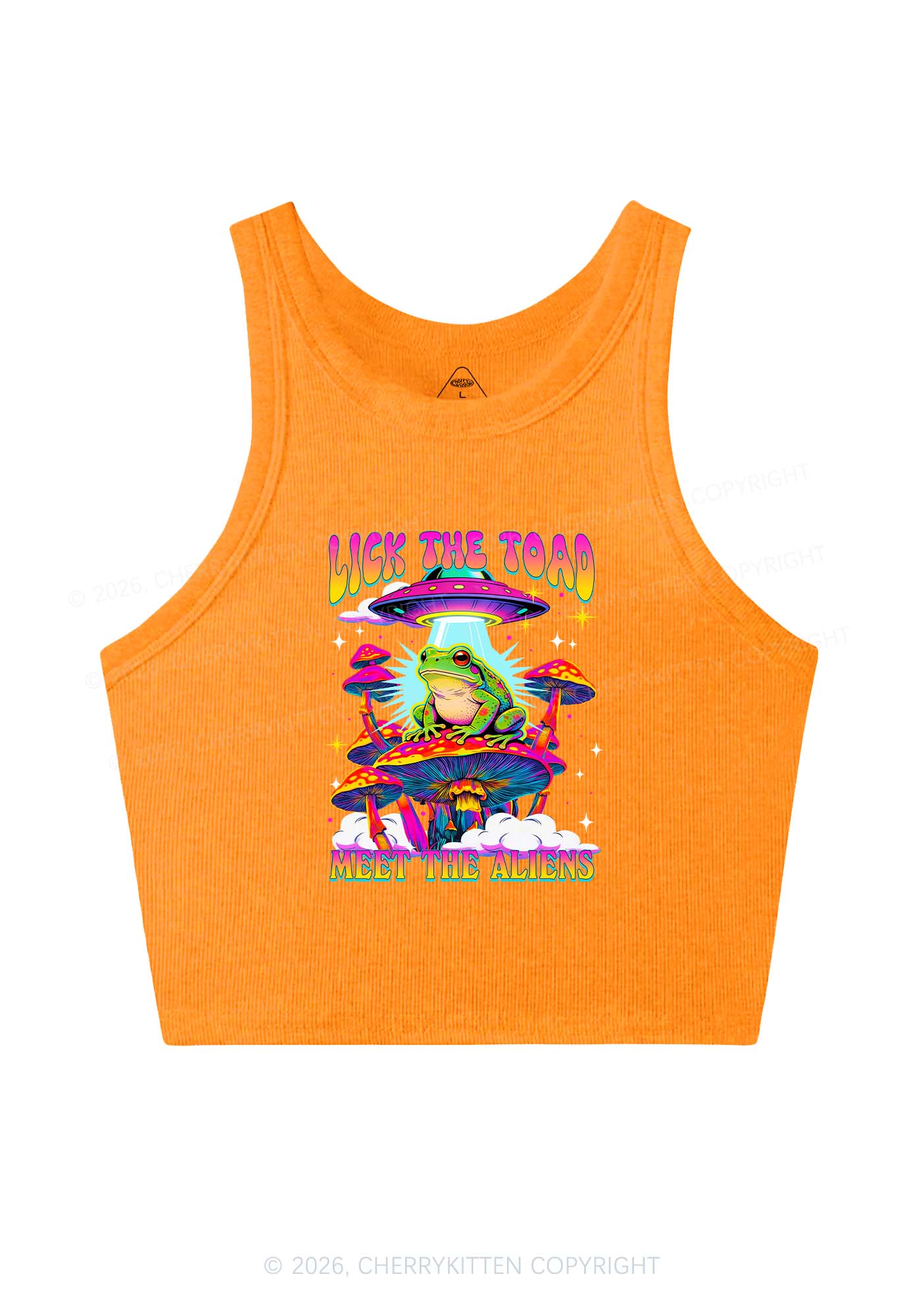 Lick The Toad Y2K Crop Tank Top Cherrykitten - Image 11