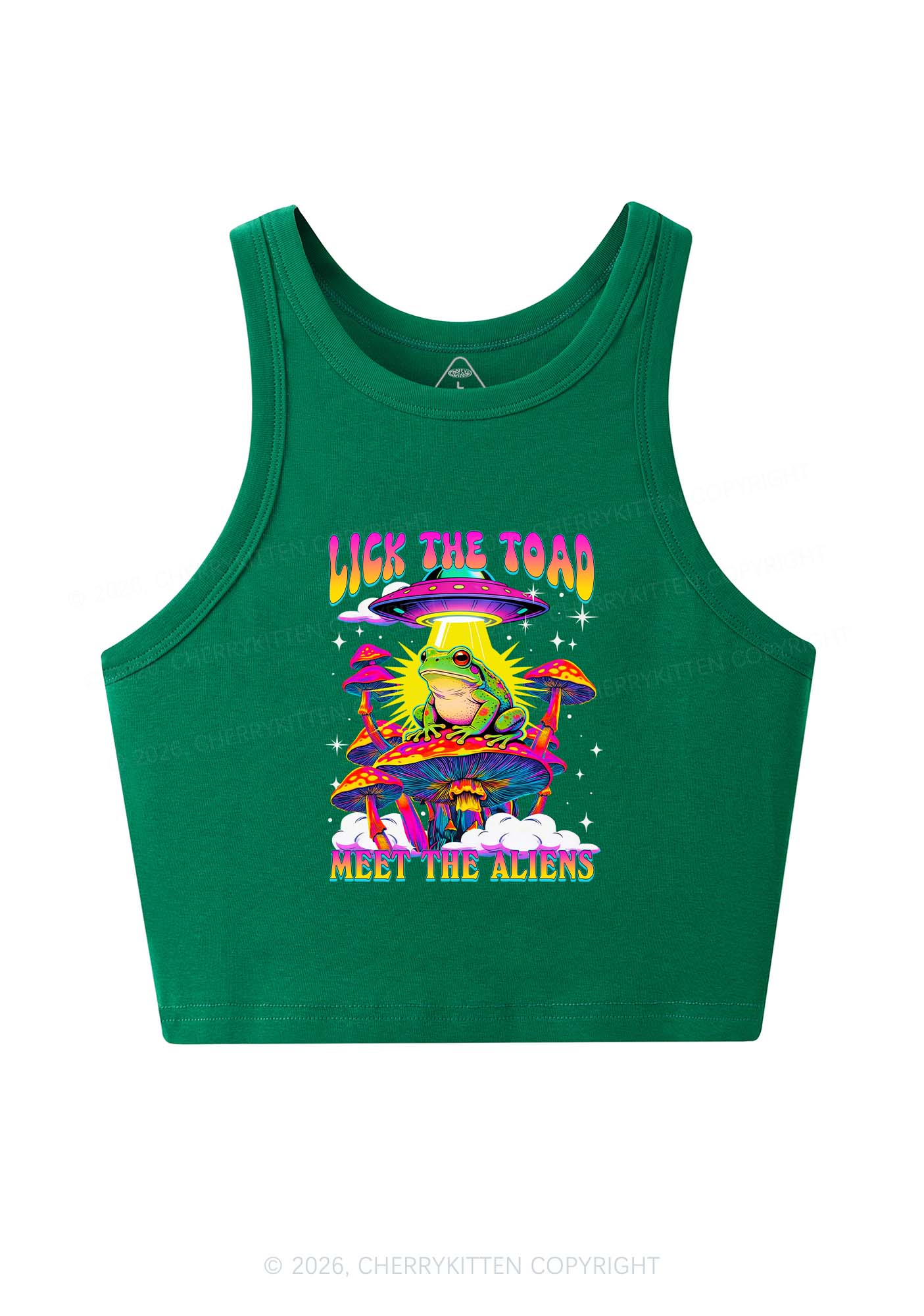 Lick The Toad Y2K Crop Tank Top Cherrykitten - Image 12
