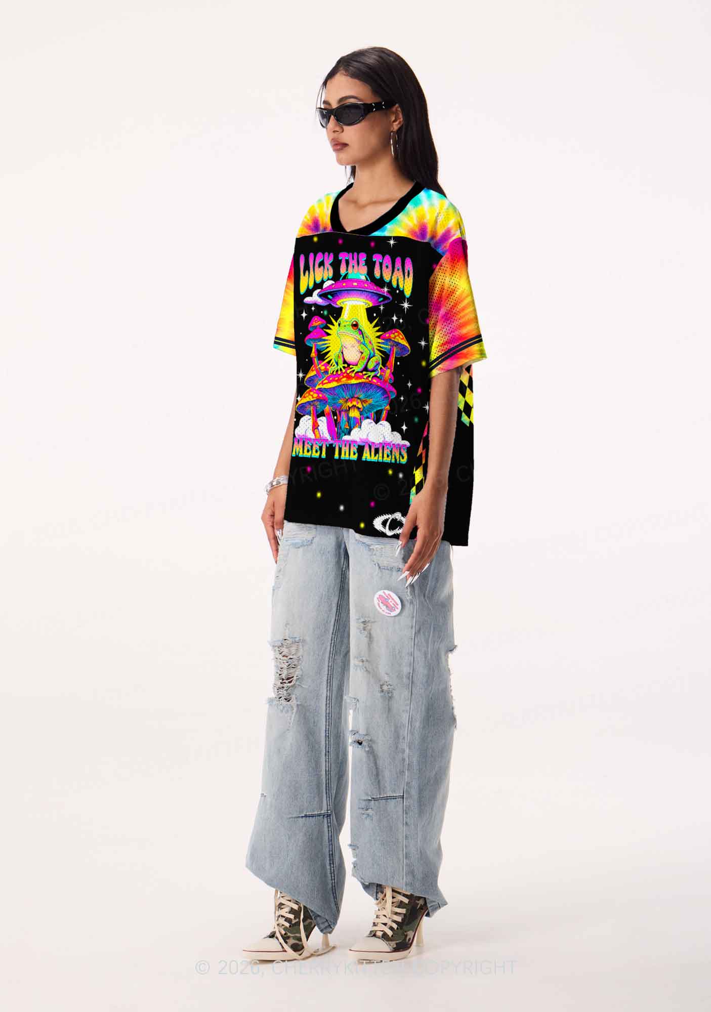 Lick The Toad Y2K Sport Jersey Shirts Cherrykitten - Image 2