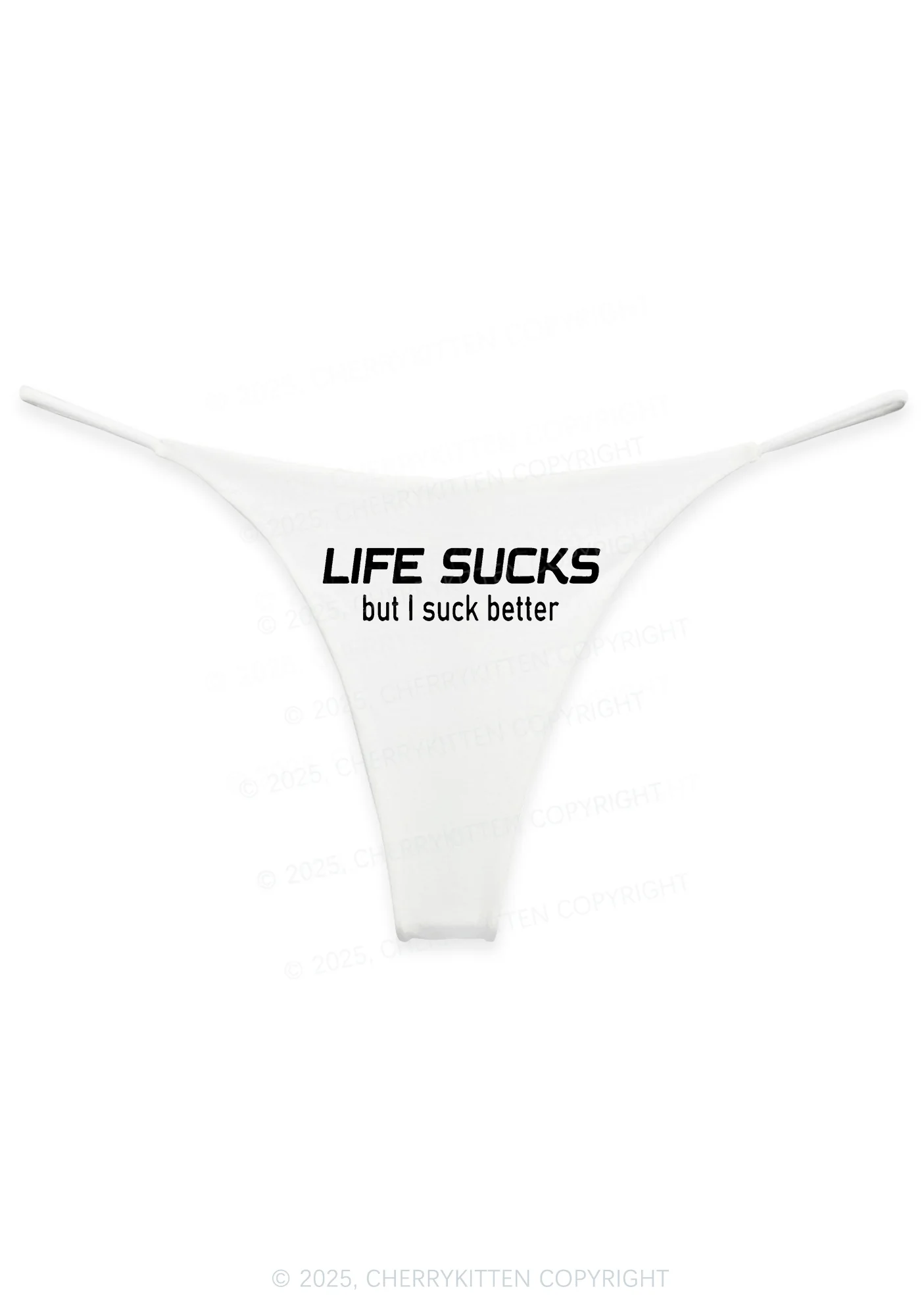 Life Sucks Y2K Bikini String Thong Cherrykitten - Image 4