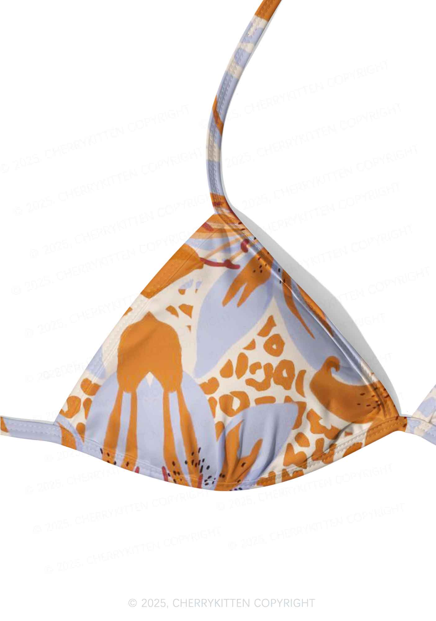 Lilies And Leopard Y2K Print Bikini Set Cherrykitten - Image 4