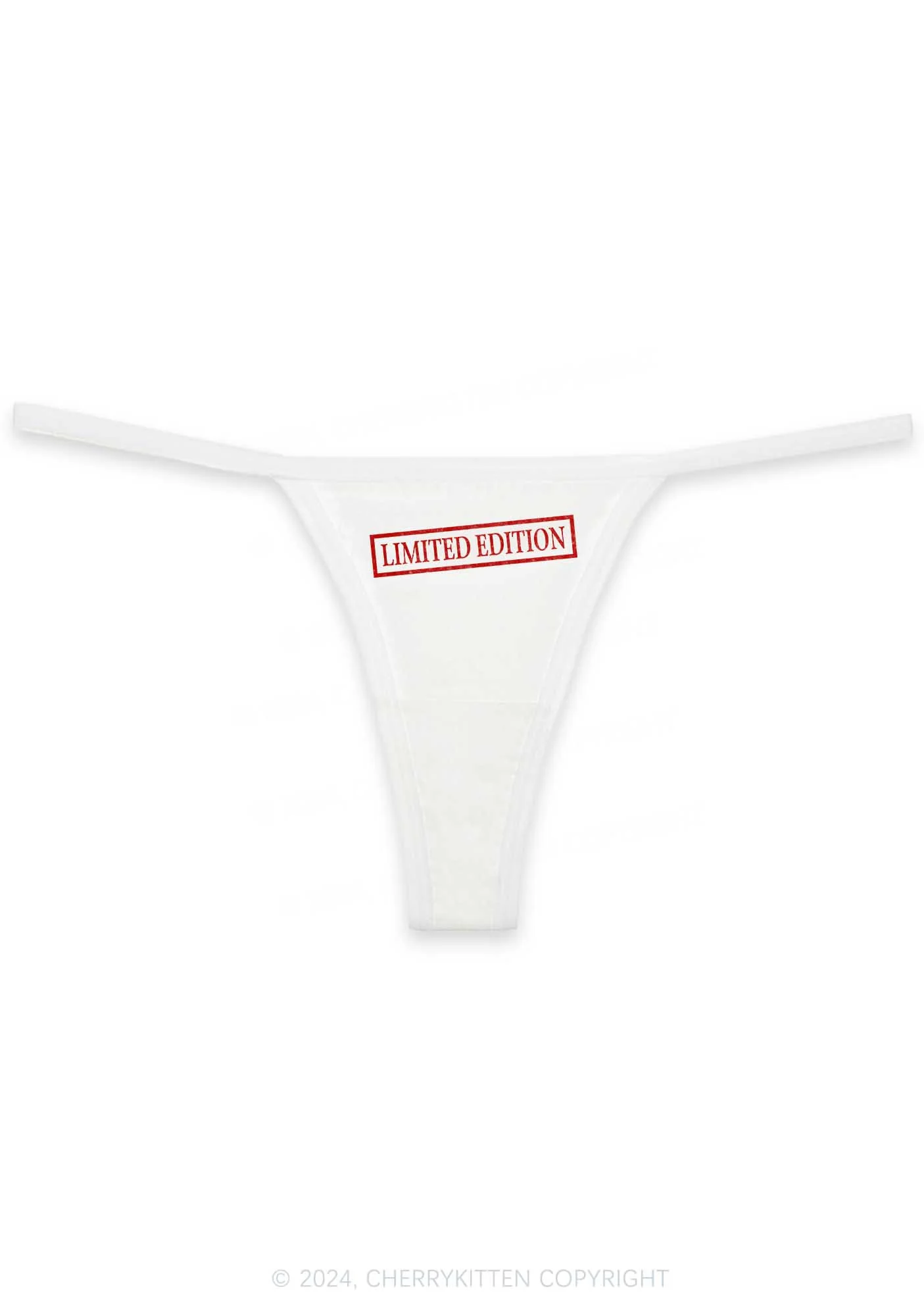Limited Edition Y2K Flat String Thong Cherrykitten - Image 4