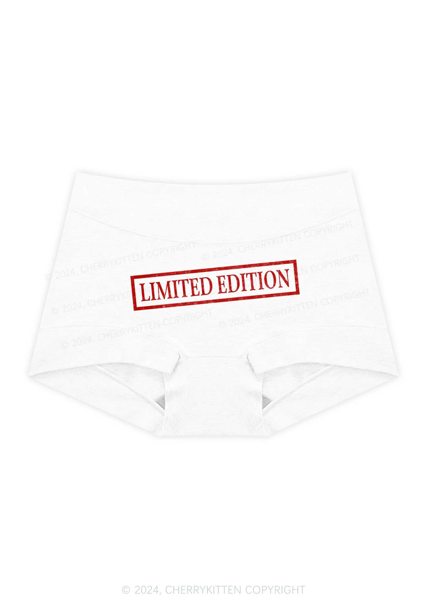 Limited Edition Y2K Mid Rise Waist Boyshort Cherrykitten - Image 5