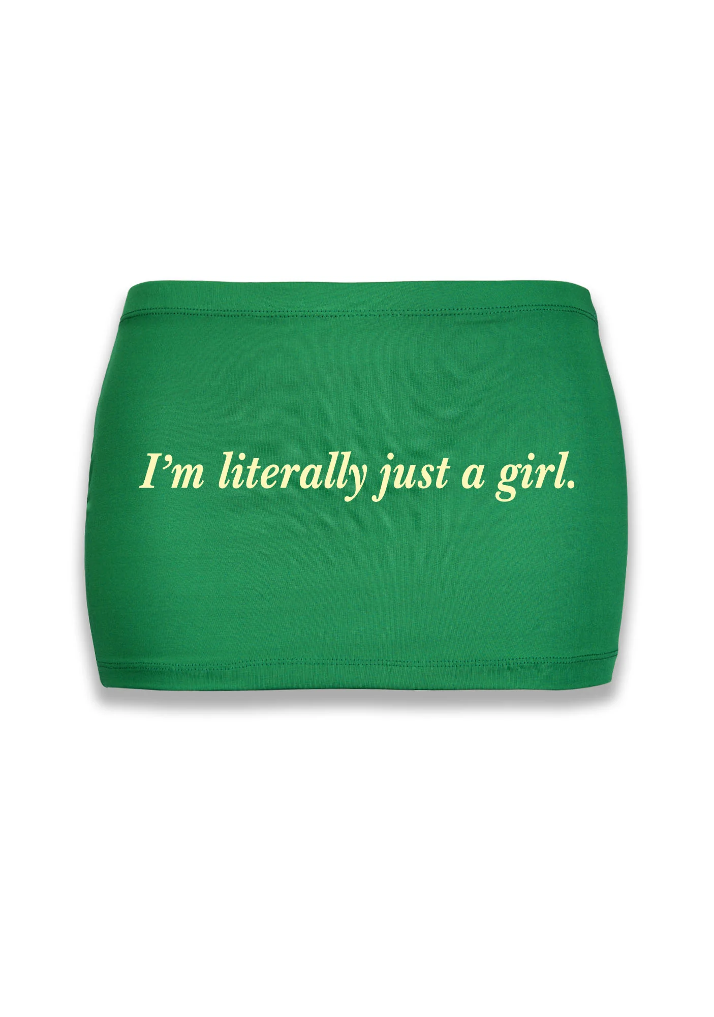 Literally Just A Girl Y2K Mini Hip Skirt Cherrykitten - Image 5