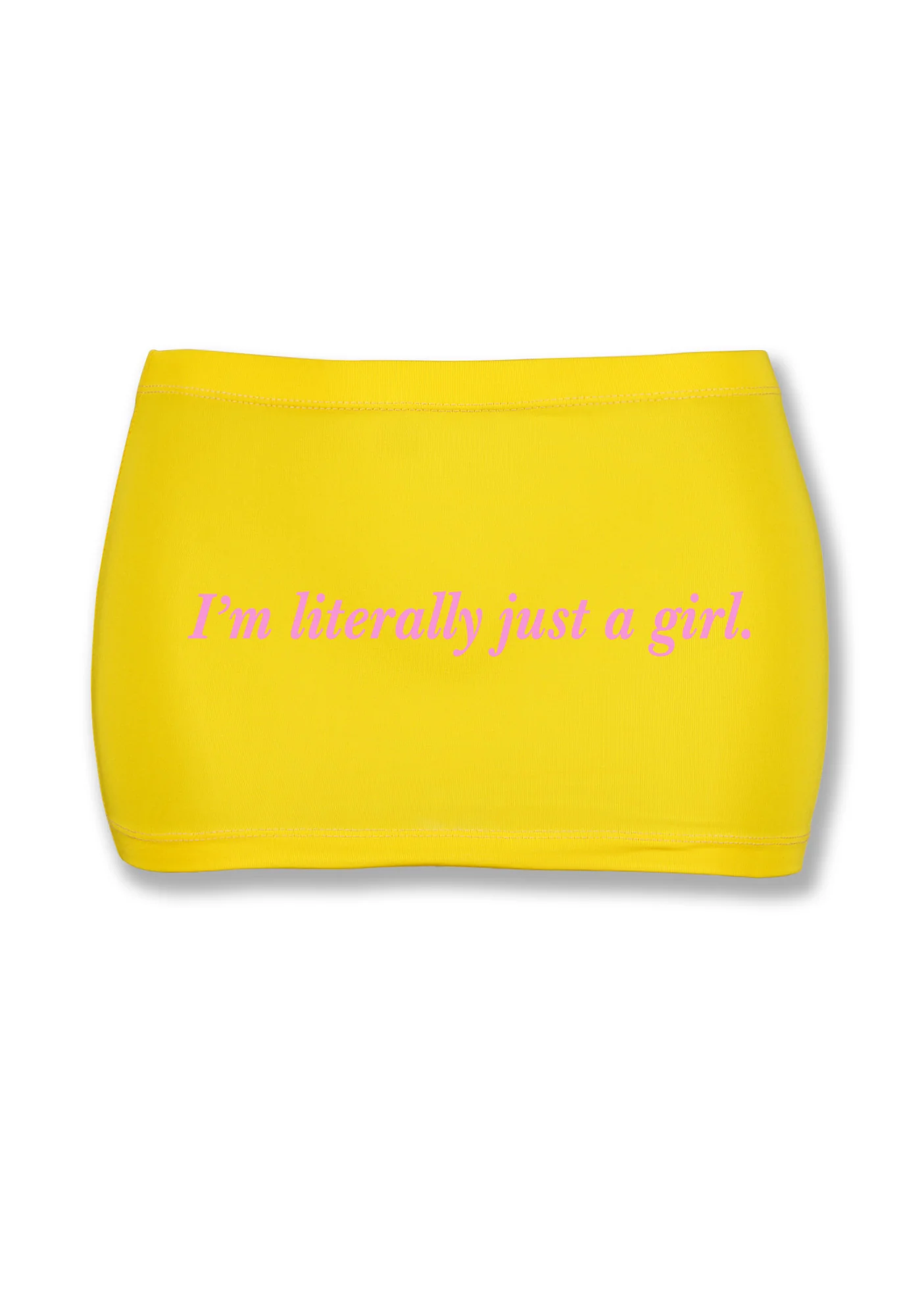 Literally Just A Girl Y2K Mini Hip Skirt Cherrykitten - Image 6
