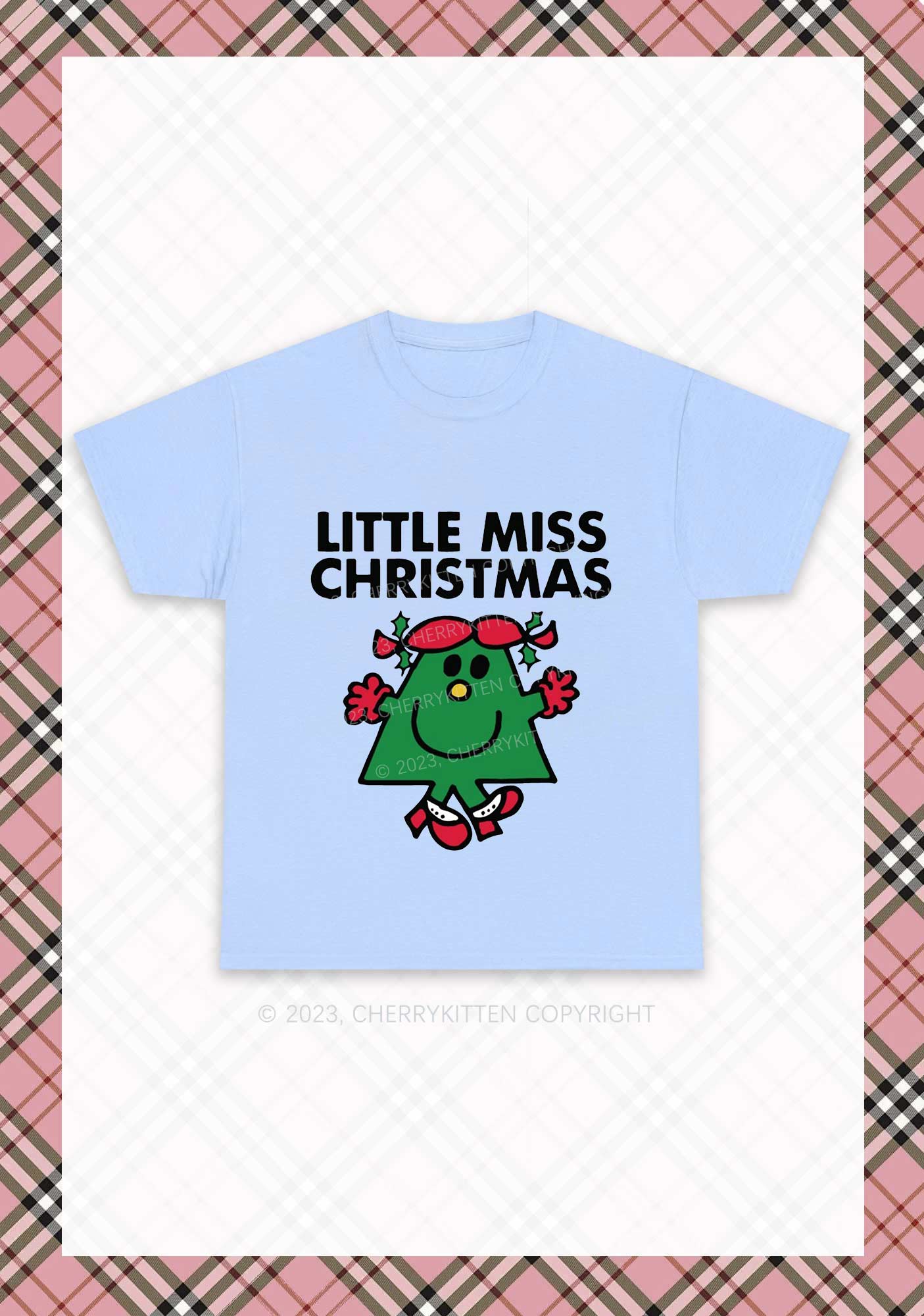 Little Miss Christmas Chunky Shirt Cherrykitten - Image 7