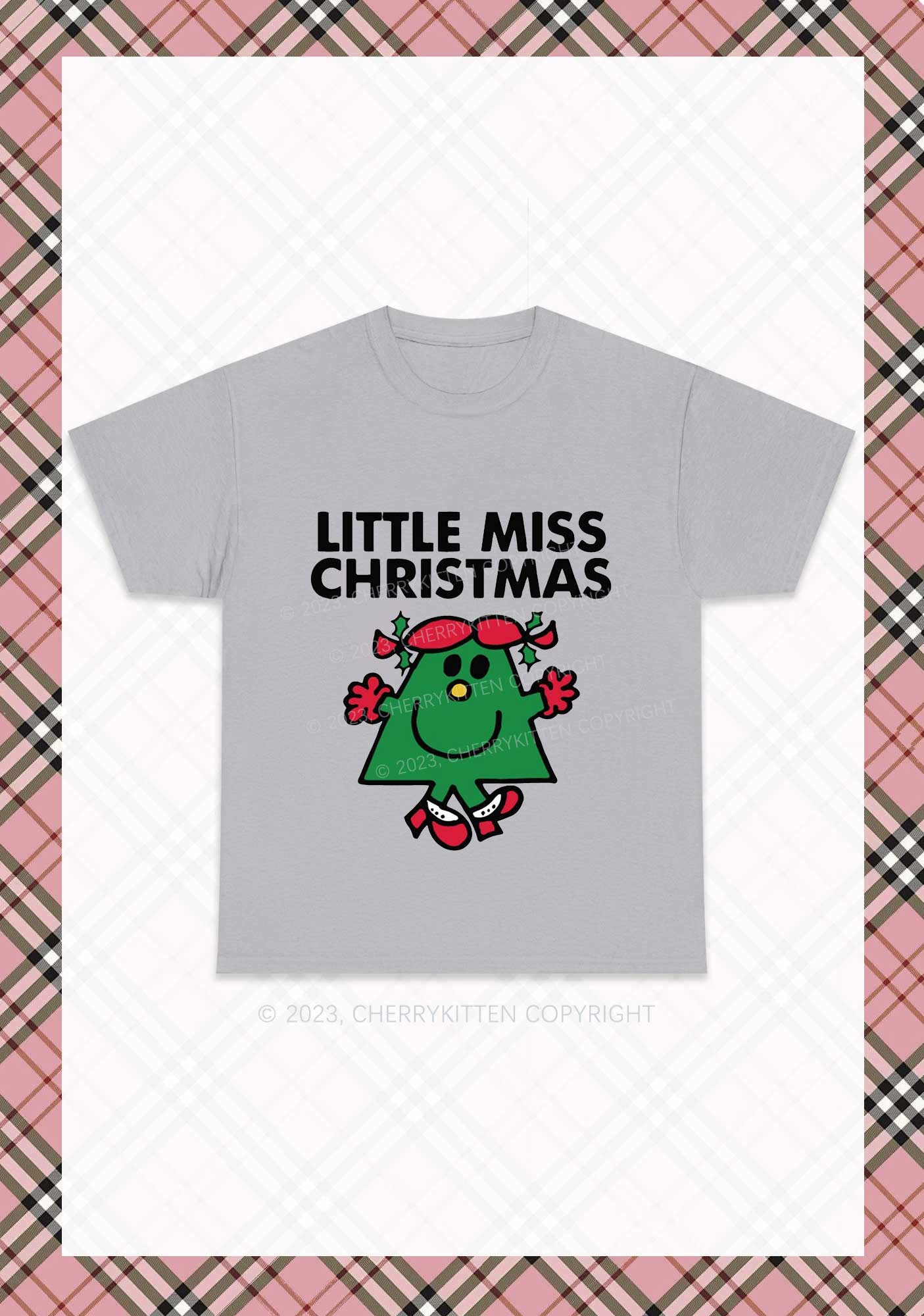 Little Miss Christmas Chunky Shirt Cherrykitten - Image 8