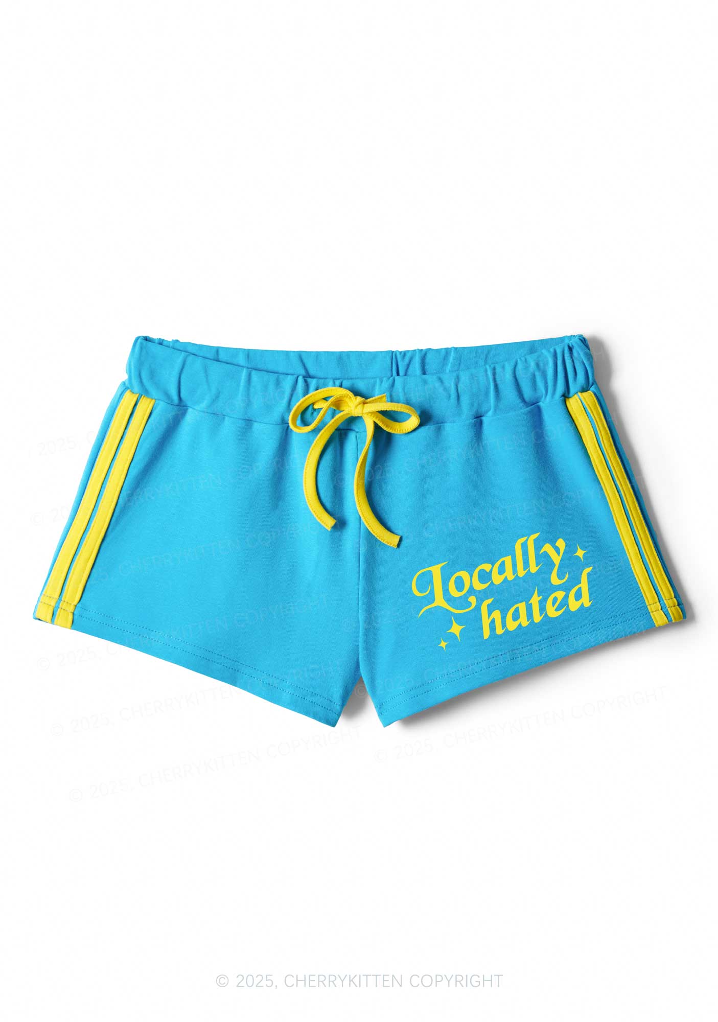 Locally Hated Y2K Drawstring Mini Shorts Cherrykitten - Image 5