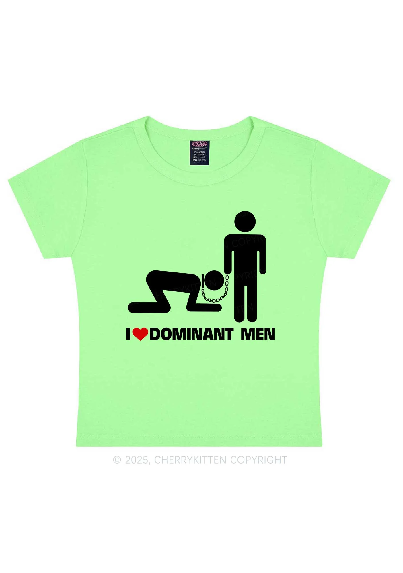 Love D Men Pride Y2K Baby Tee Cherrykitten - Image 10