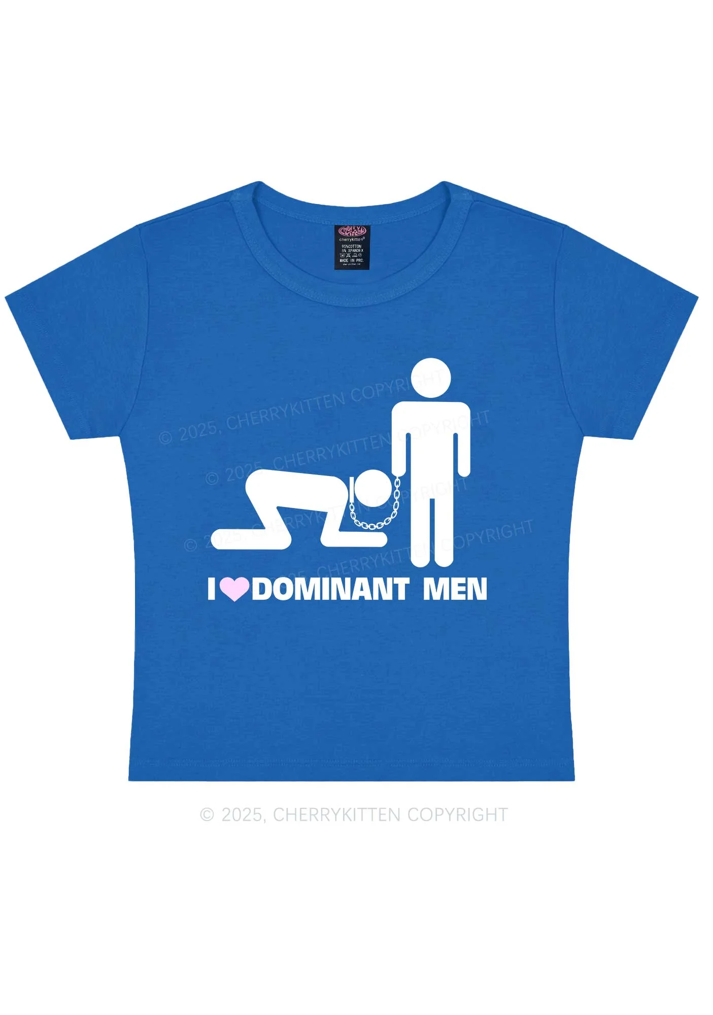 Love D Men Pride Y2K Baby Tee Cherrykitten - Image 8
