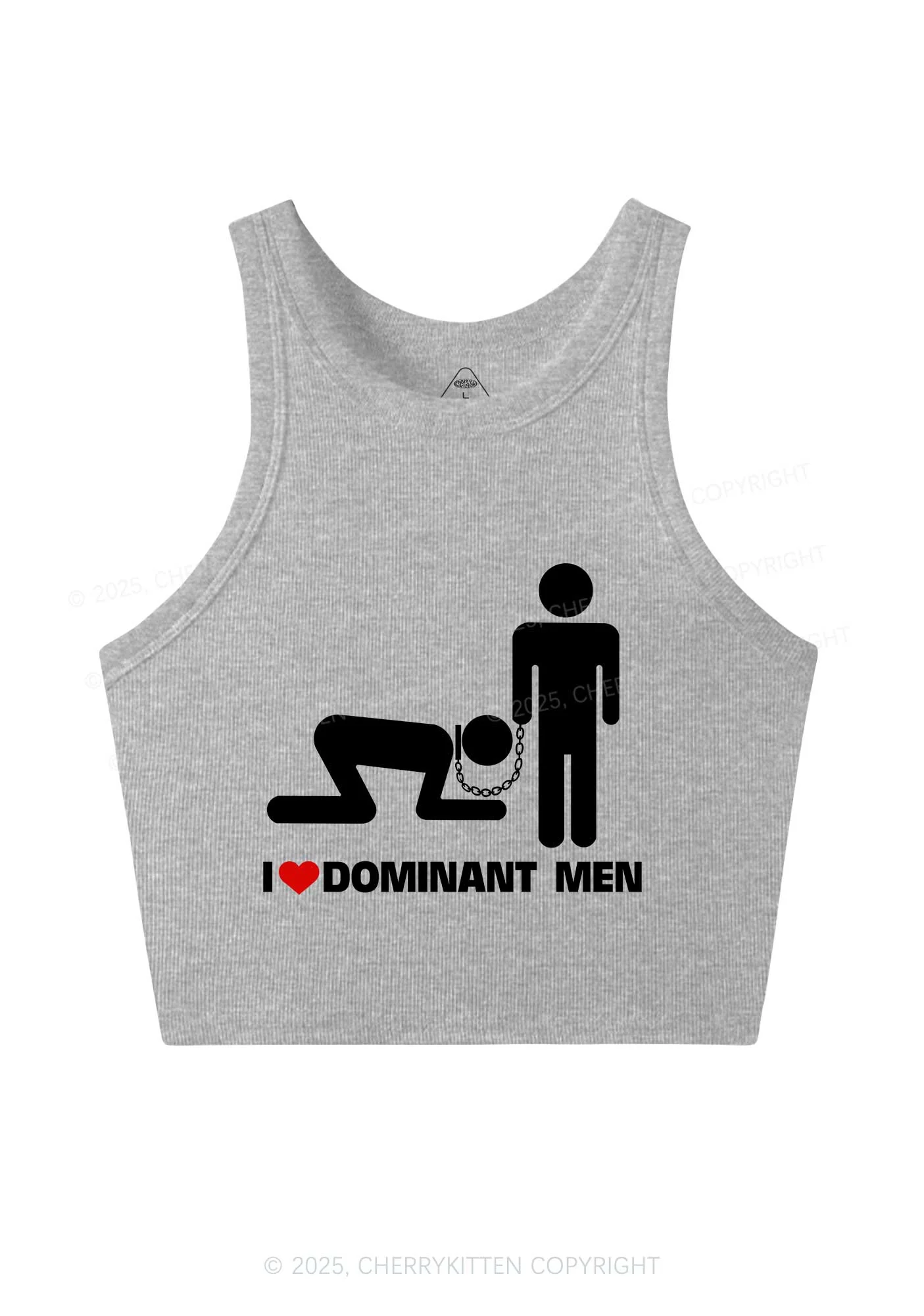 Love D Men Pride Y2K Crop Tank Top Cherrykitten - Image 5