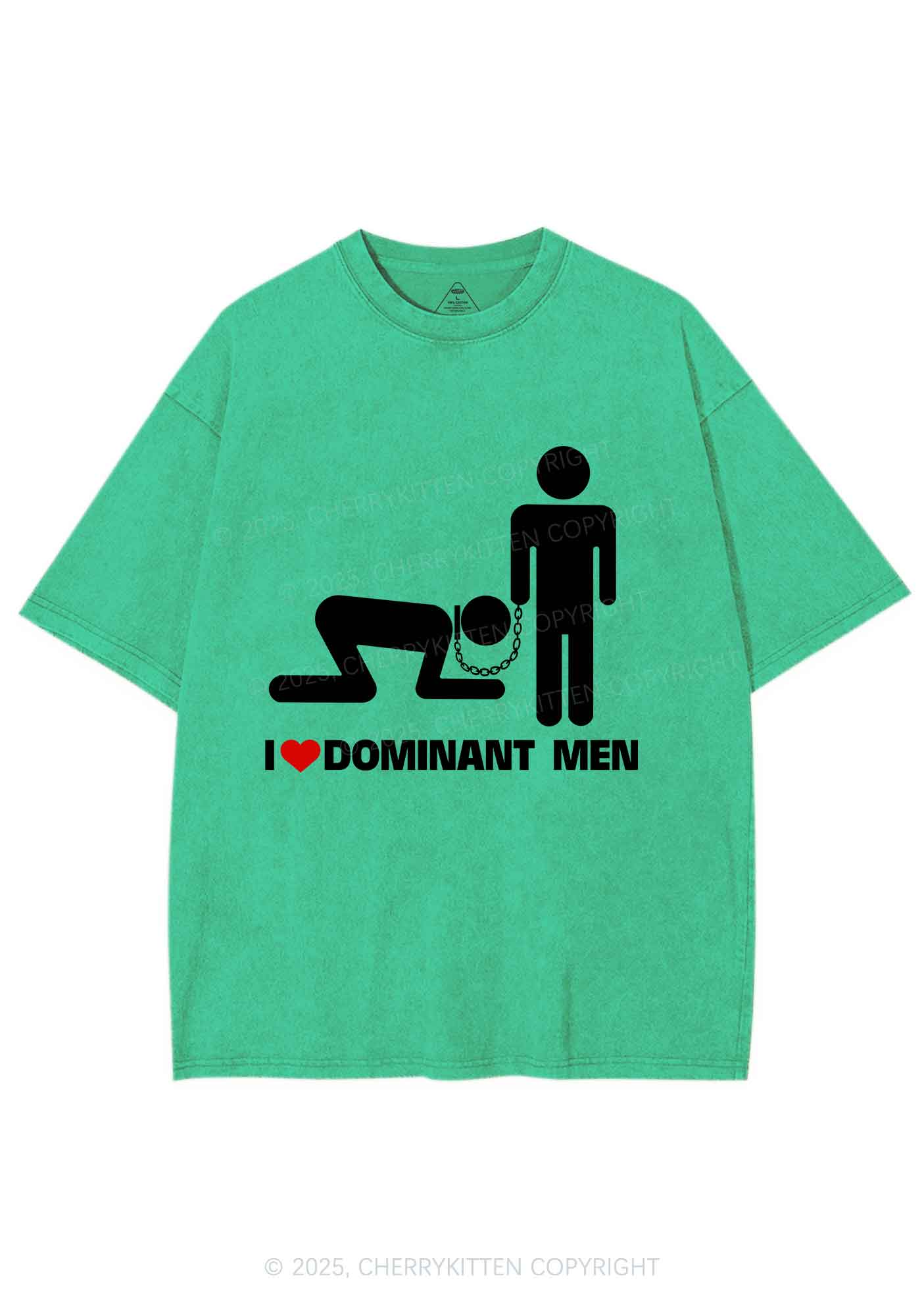 Love D Men Pride Y2K Shirts Washed Tee Cherrykitten - Image 8
