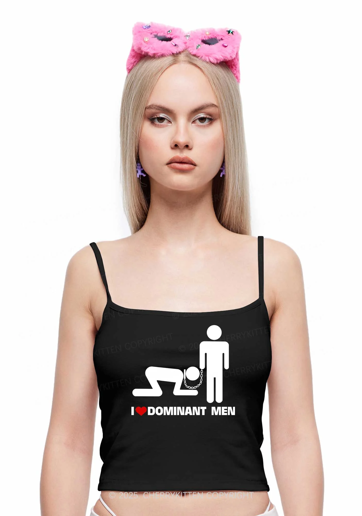 Love D Men Pride Y2K Spaghetti Strap Cami Cherrykitten - Image 2