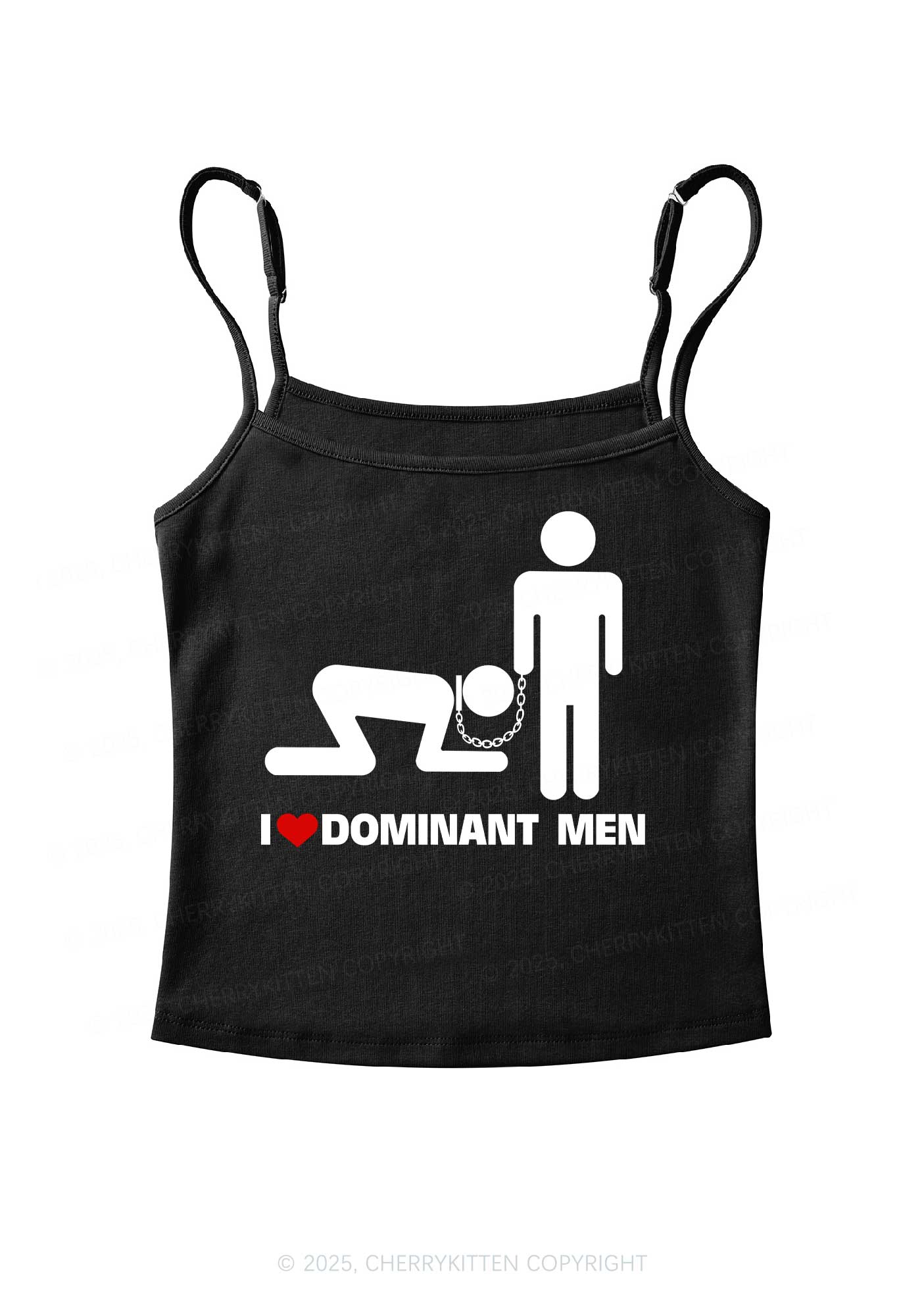 Love D Men Pride Y2K Spaghetti Strap Cami Cherrykitten - Image 3