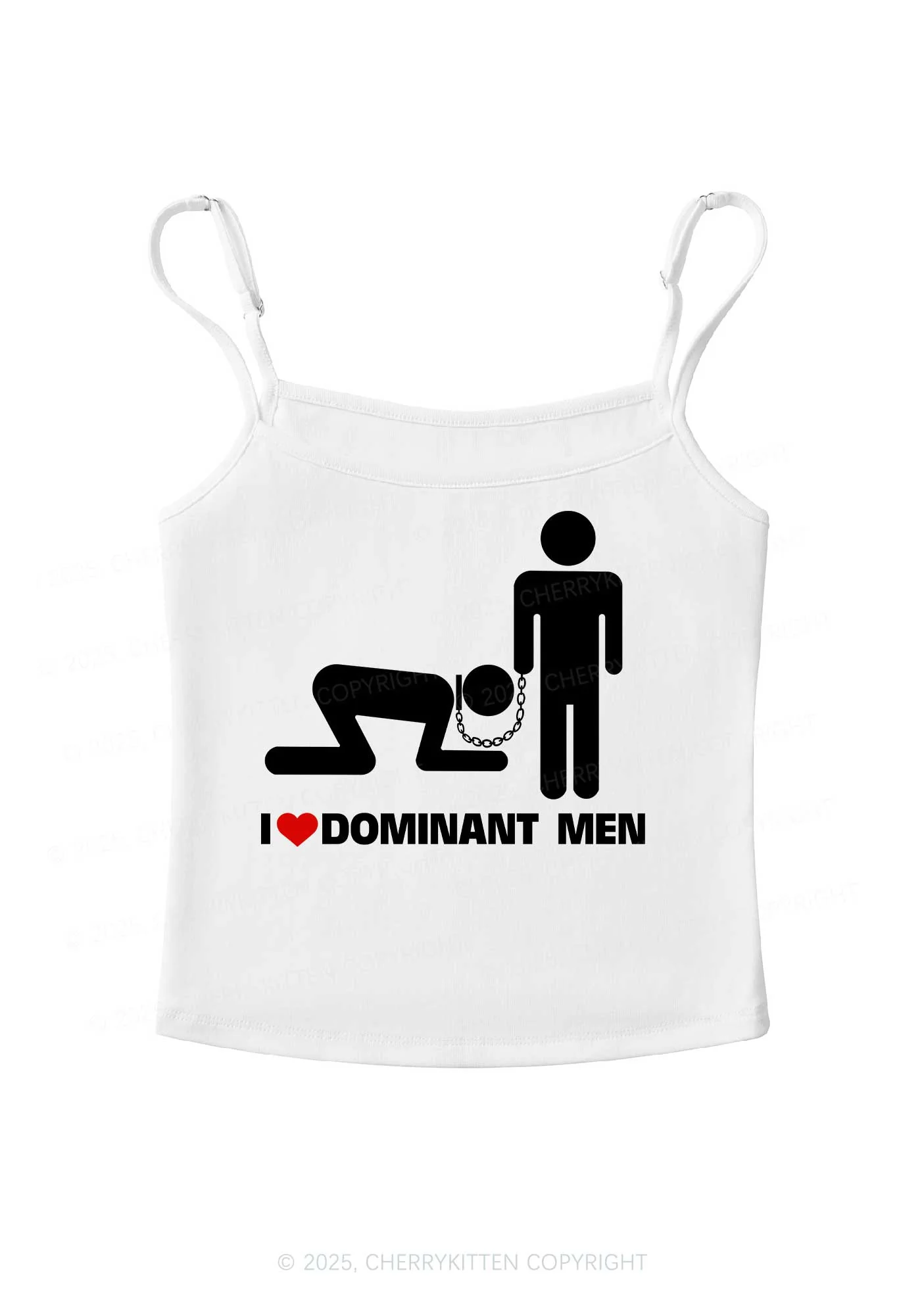 Love D Men Pride Y2K Spaghetti Strap Cami Cherrykitten - Image 4