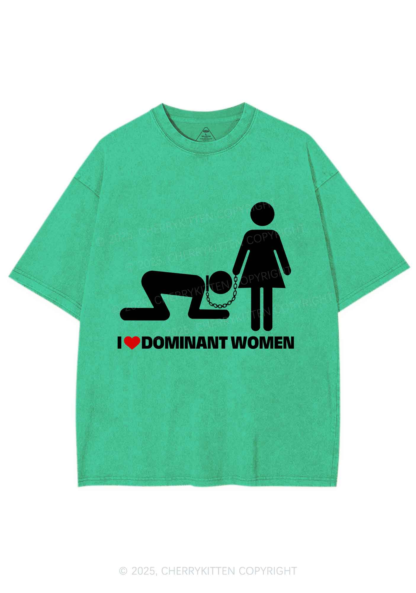 Love D Women Pride Y2K Shirts Washed Tee Cherrykitten - Image 8