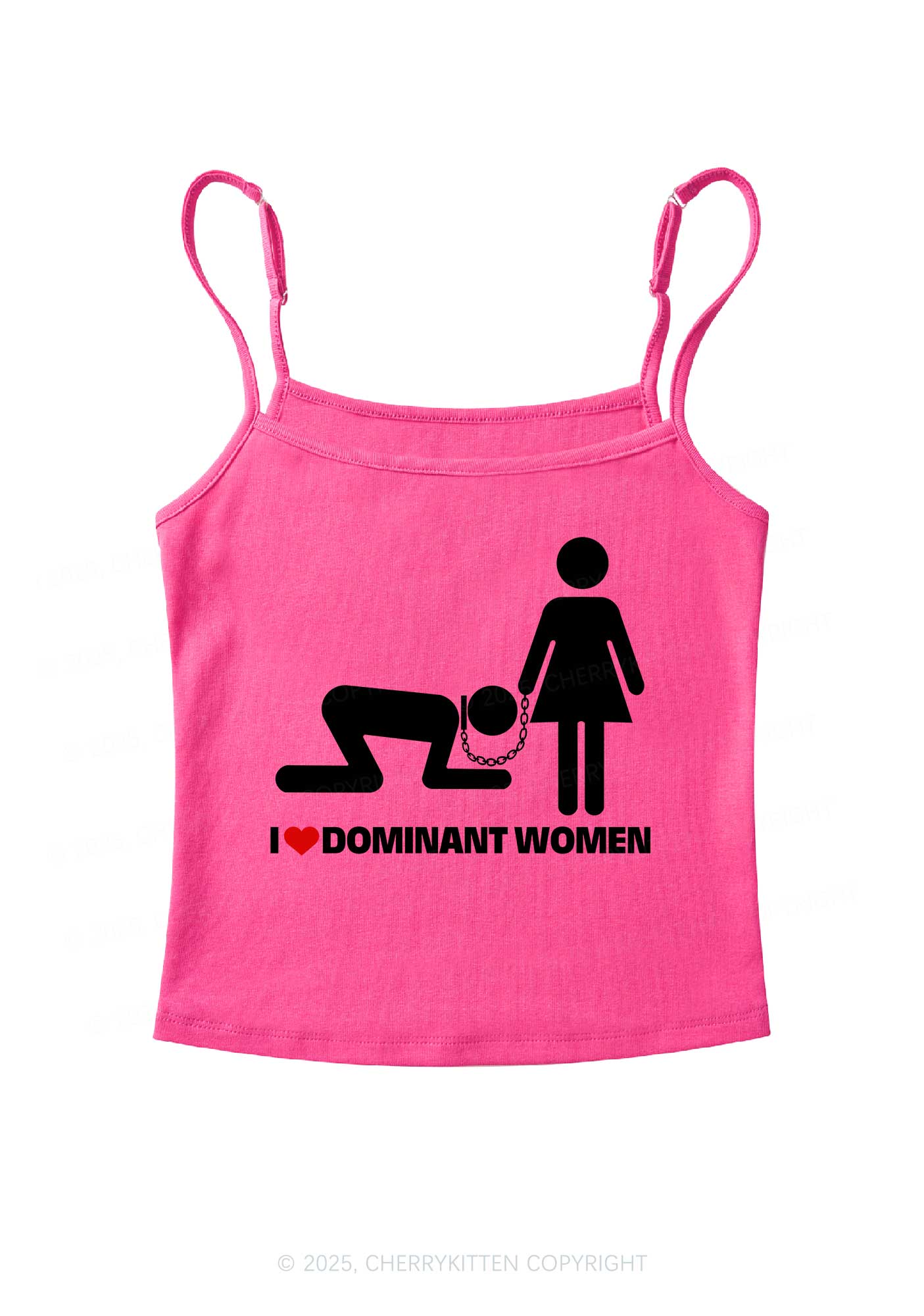 Love D Women Pride Y2K Spaghetti Strap Cami Cherrykitten - Image 4
