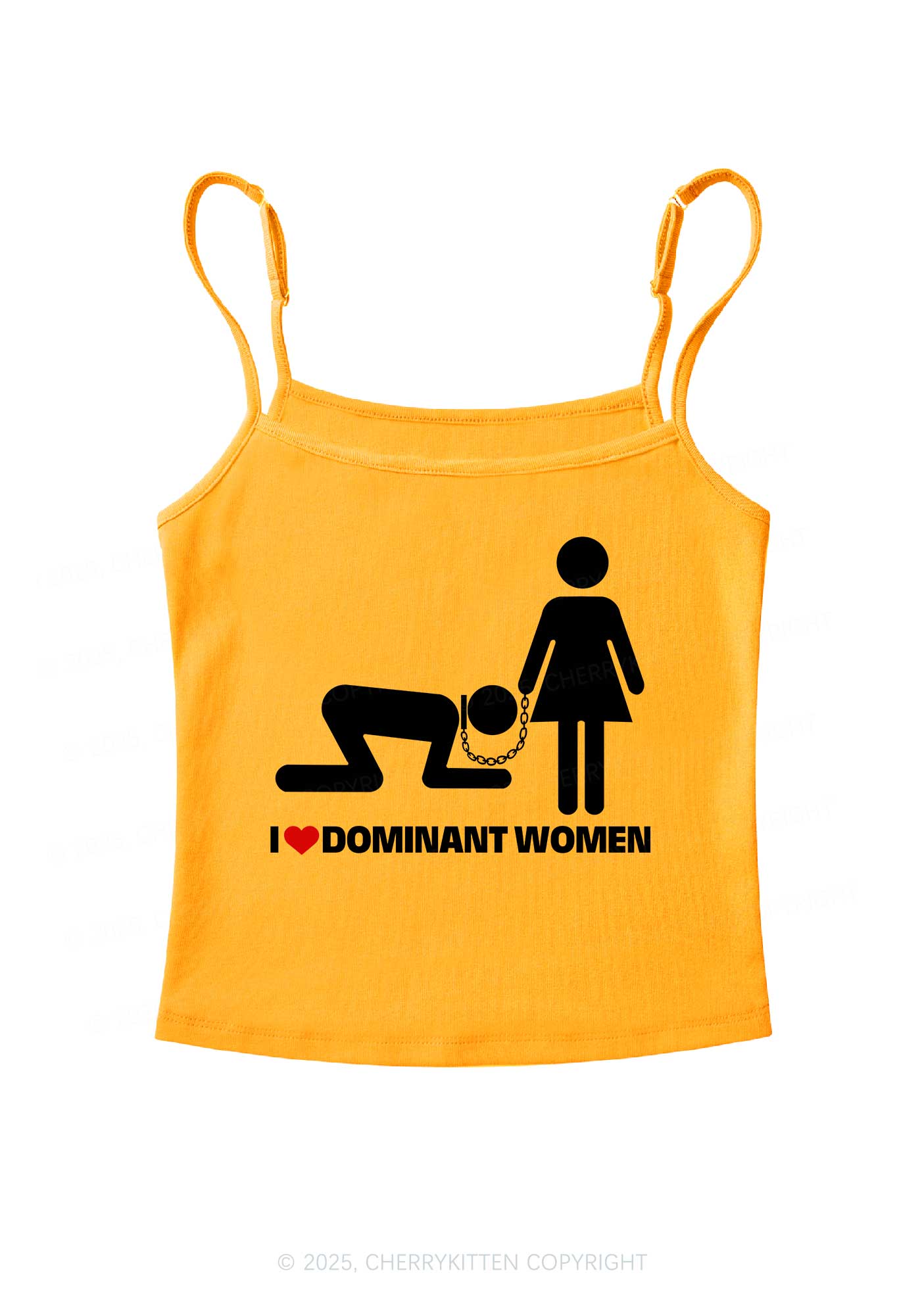 Love D Women Pride Y2K Spaghetti Strap Cami Cherrykitten - Image 5