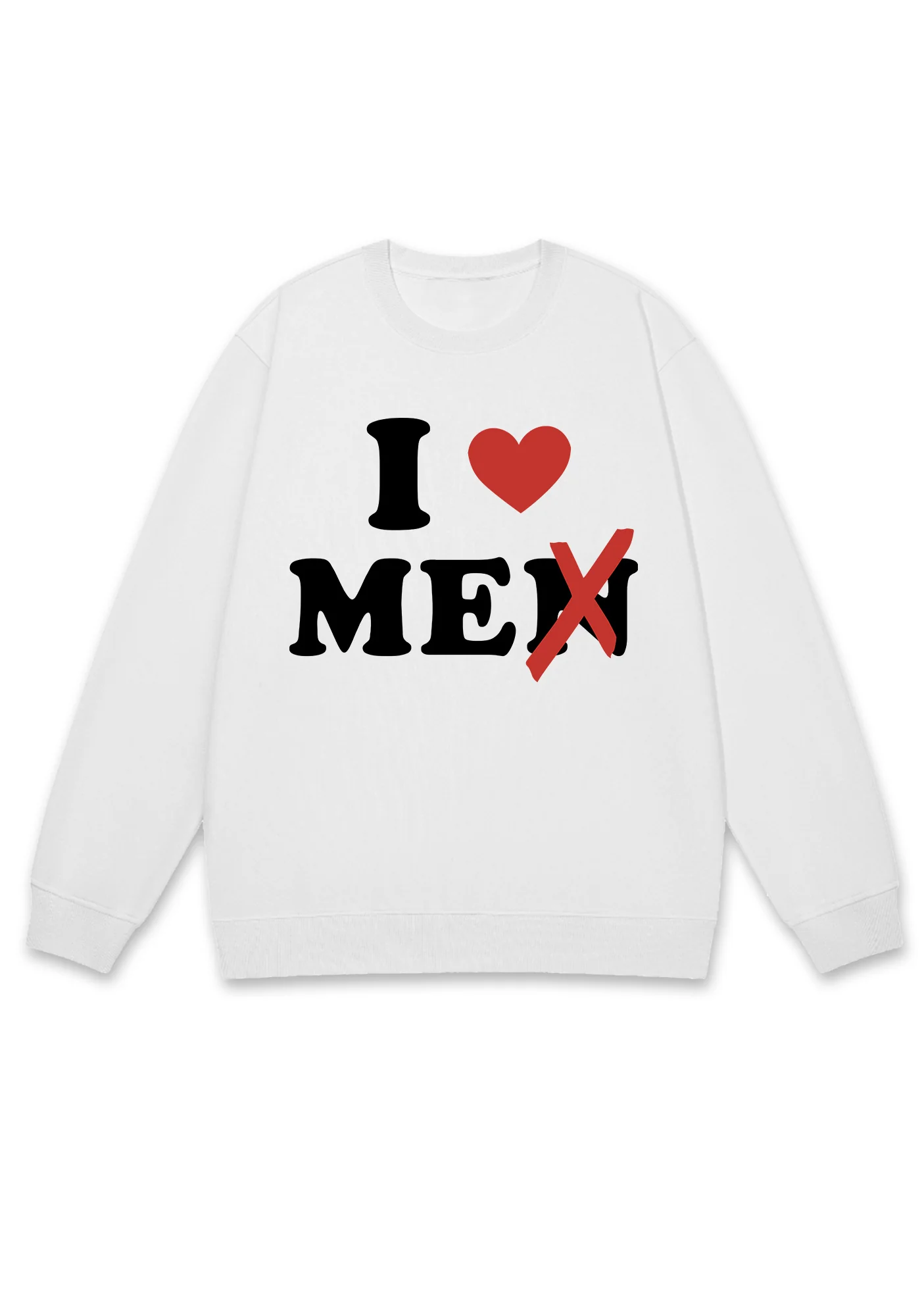 Love Me Not Men Y2K Sweatshirt - Image 3
