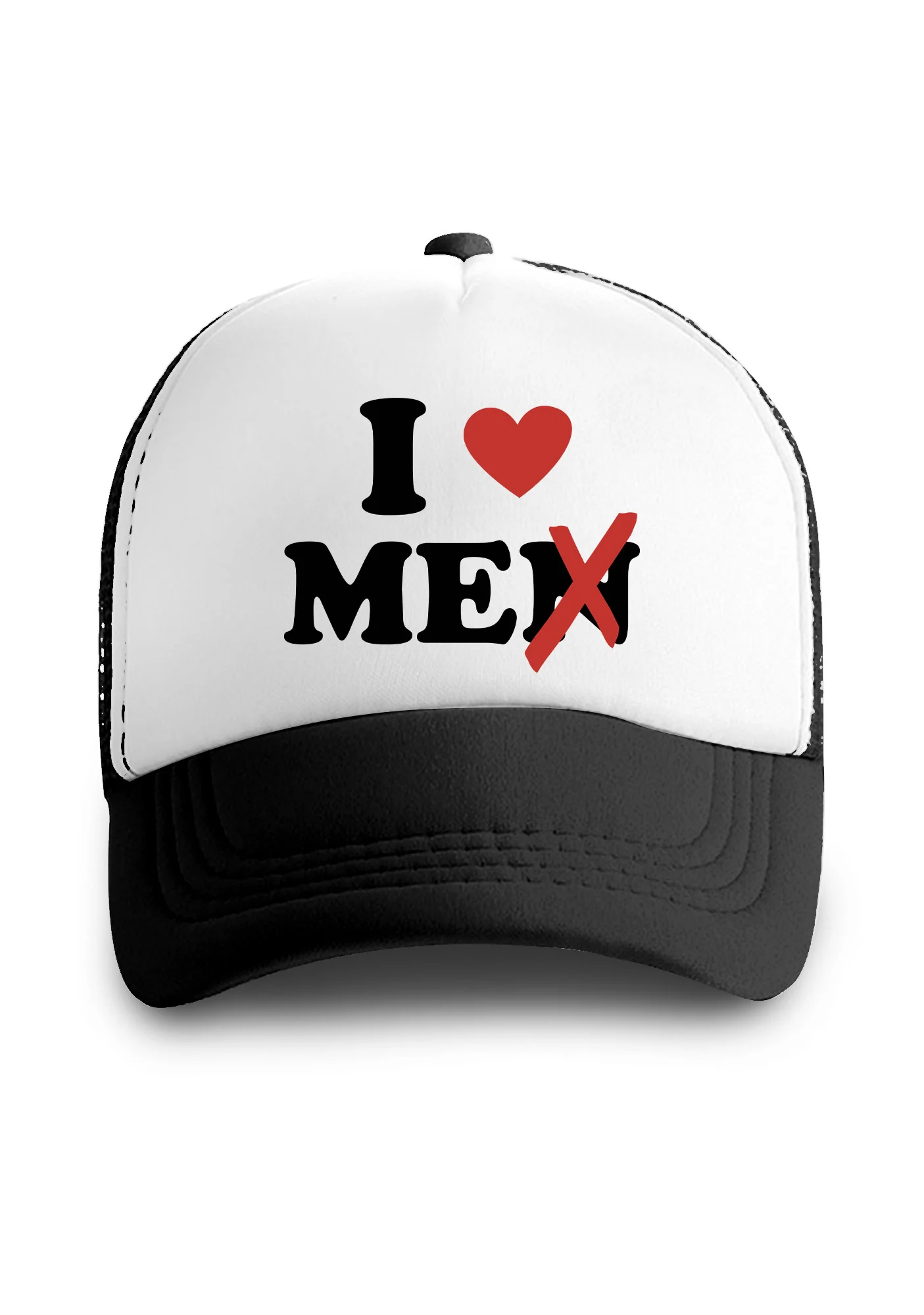Love Me Not Men Trucker Hat - Image 2