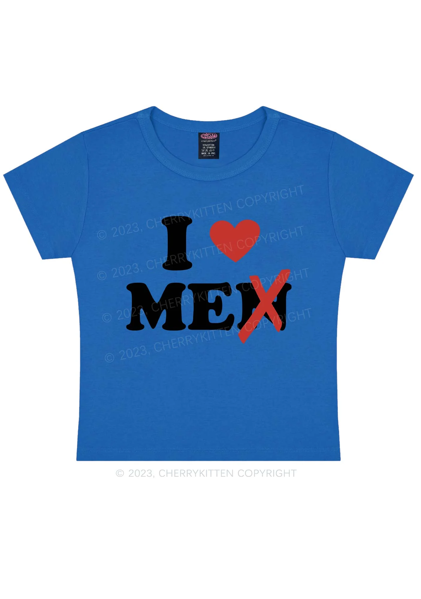 Love Me Not Men Y2k Baby Tee - Image 13