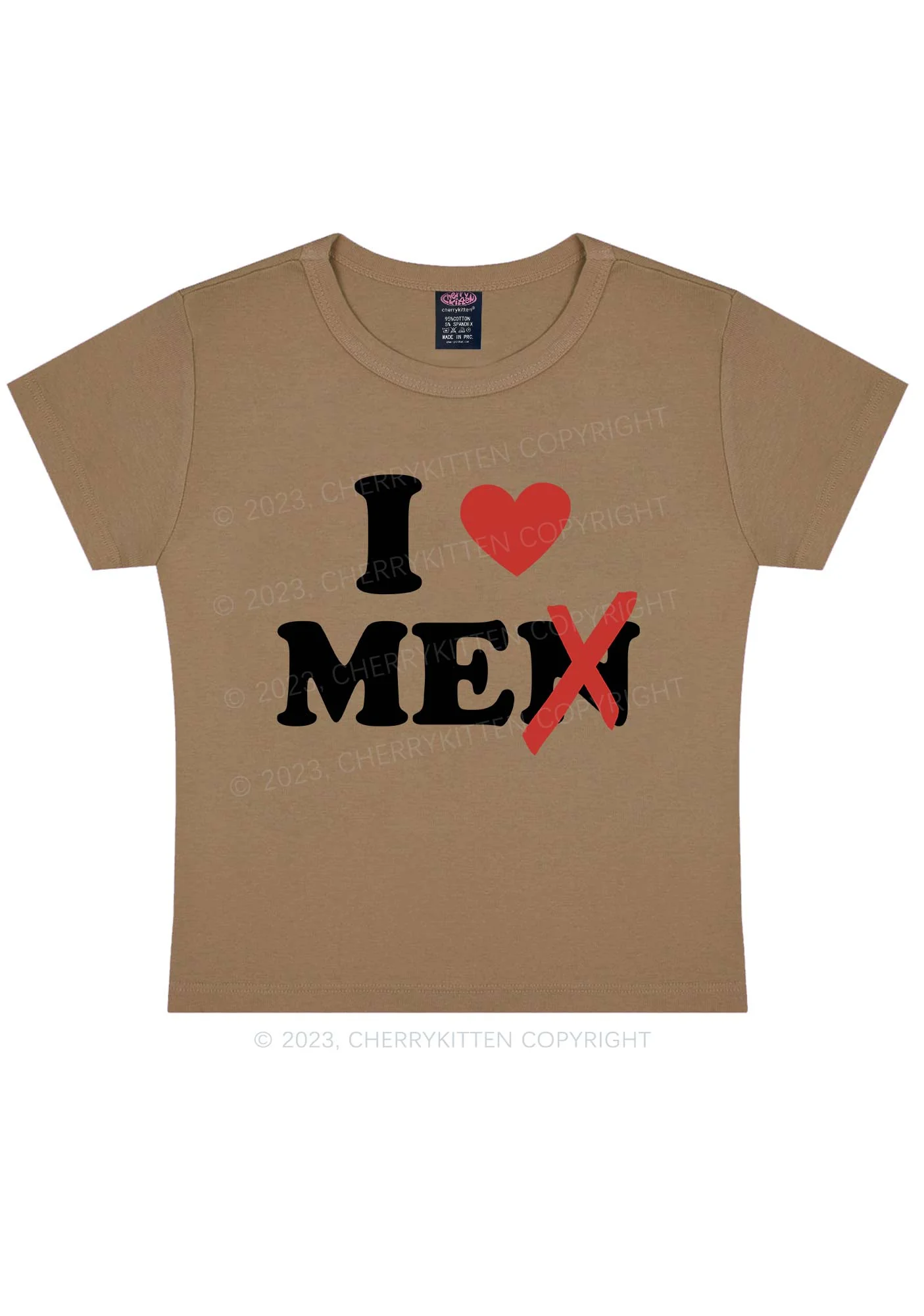 Love Me Not Men Y2k Baby Tee - Image 14