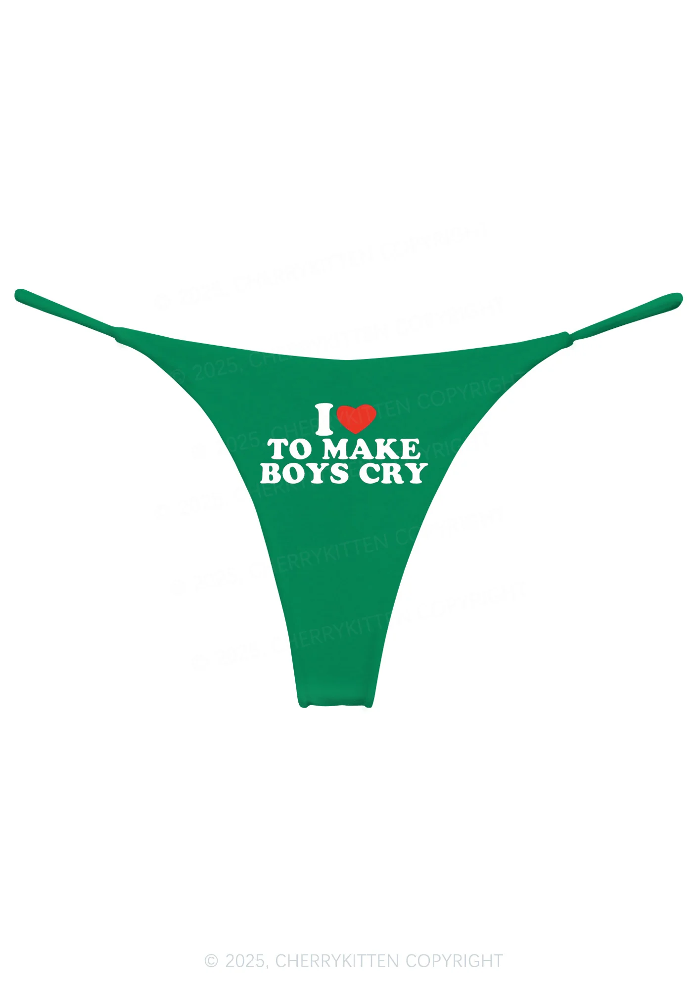 Love To Make Boys Cry Y2K Bikini String Thong Cherrykitten - Image 8