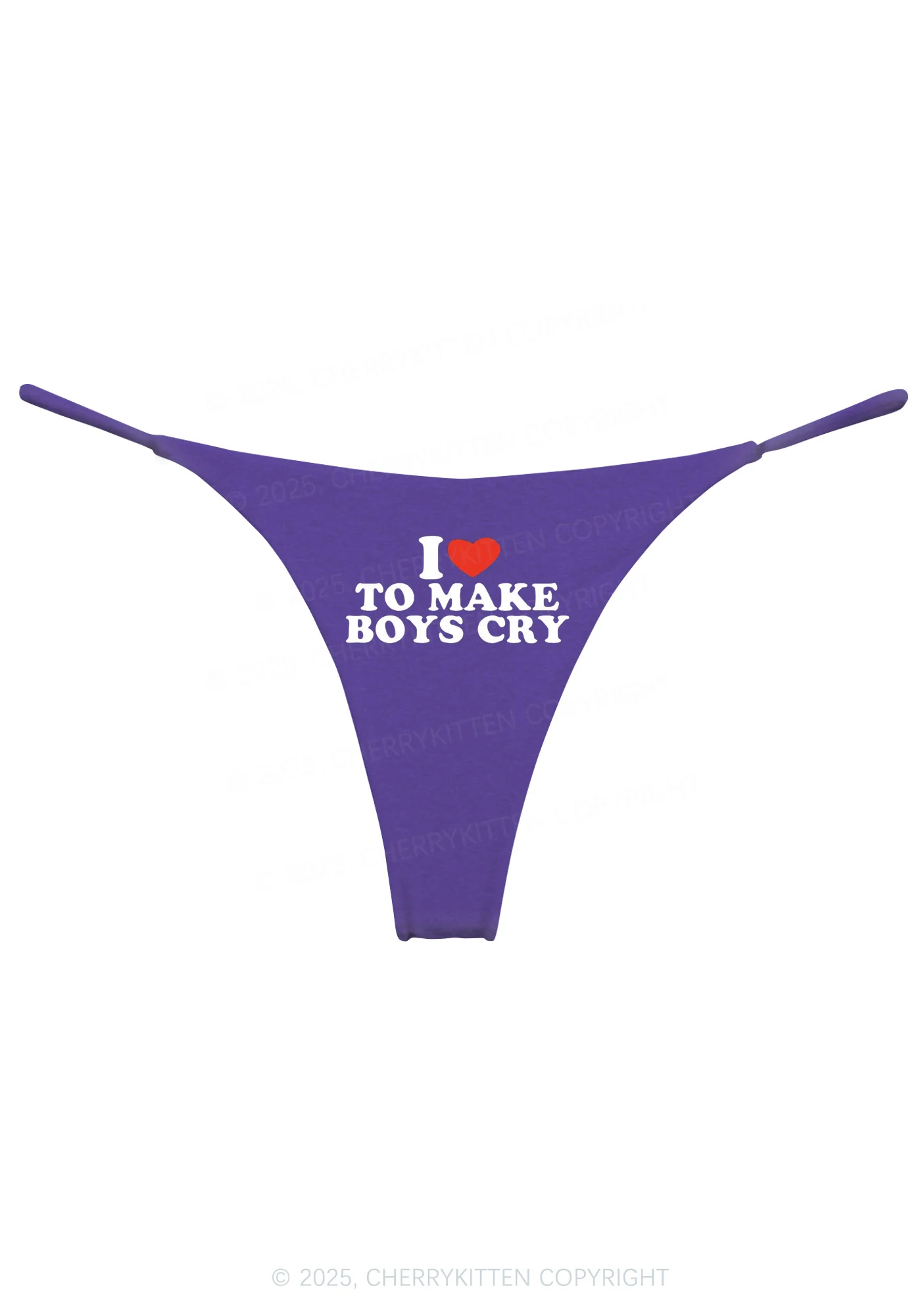 Love To Make Boys Cry Y2K Bikini String Thong Cherrykitten - Image 9