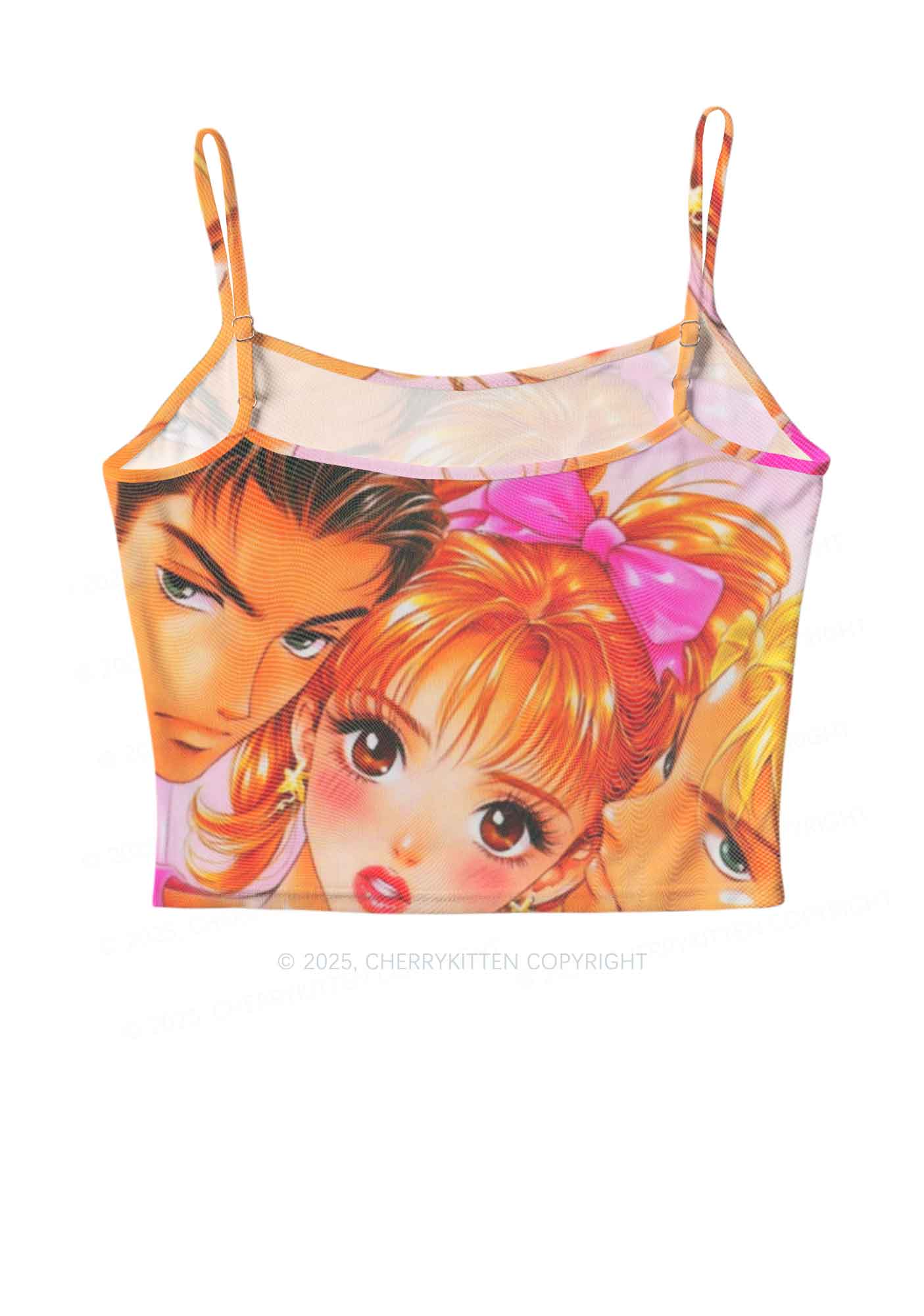 Love Triangle Y2K Mesh Cami Tank Cherrykitten - Image 3