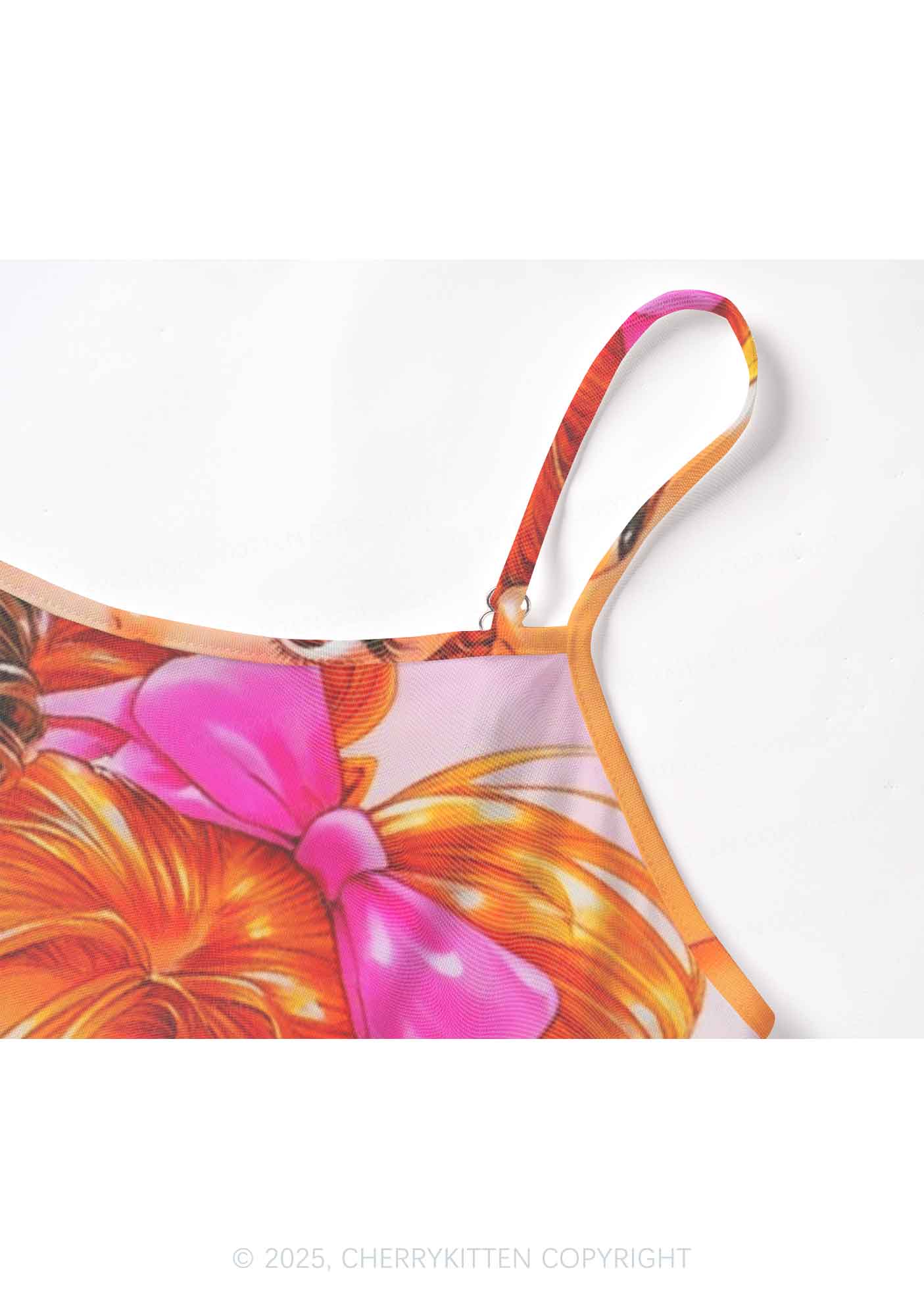 Love Triangle Y2K Mesh Cami Tank Cherrykitten - Image 5