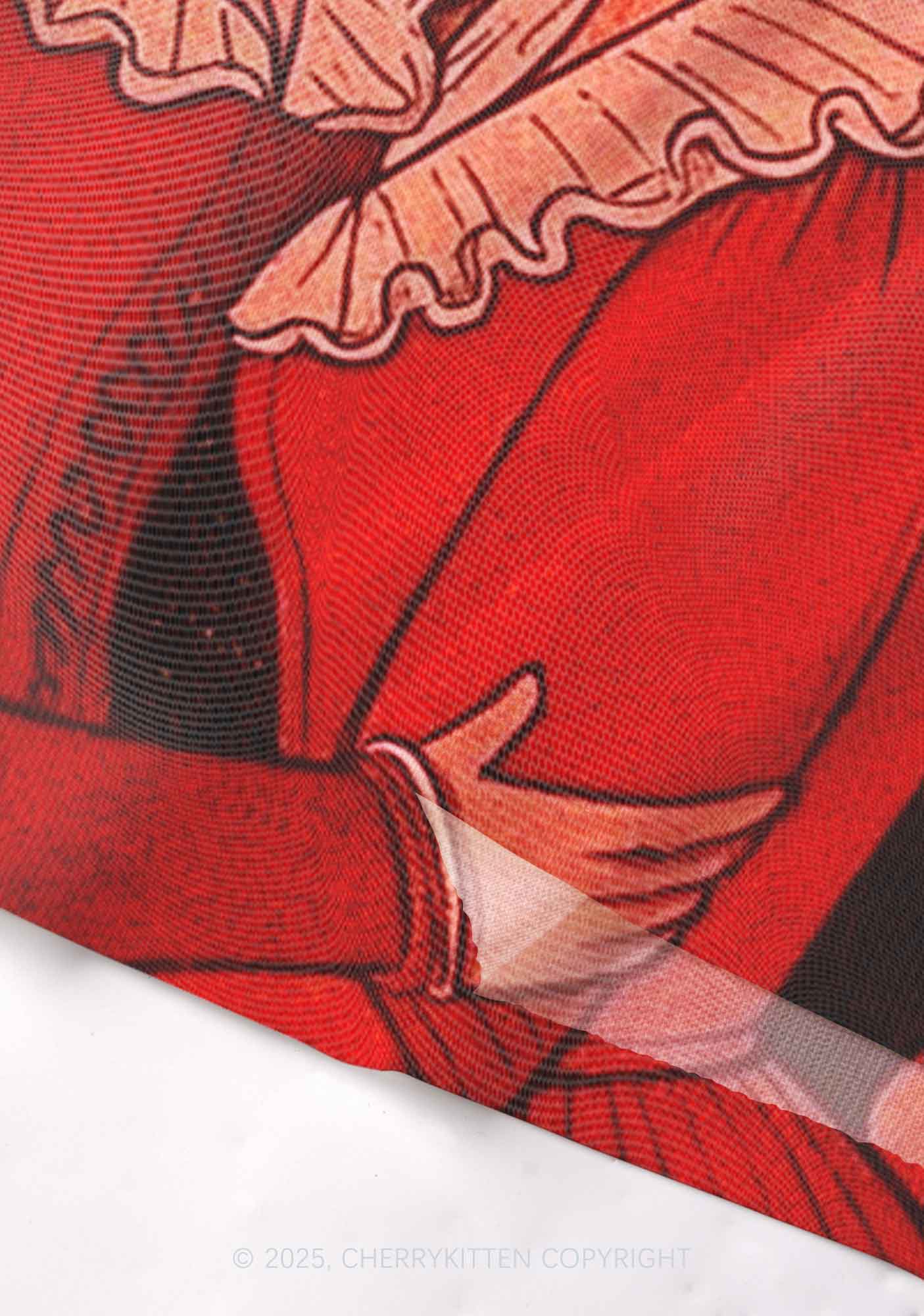 Lover Girls Pride Y2K Mesh Cami Tank Cherrykitten - Image 3