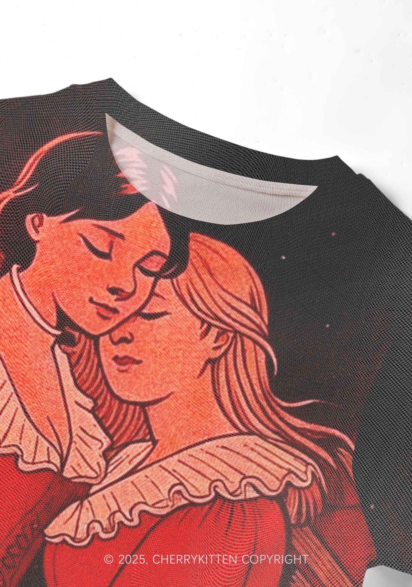 Lover Girls Pride Y2K Mesh Crop Top Cherrykitten - Image 2