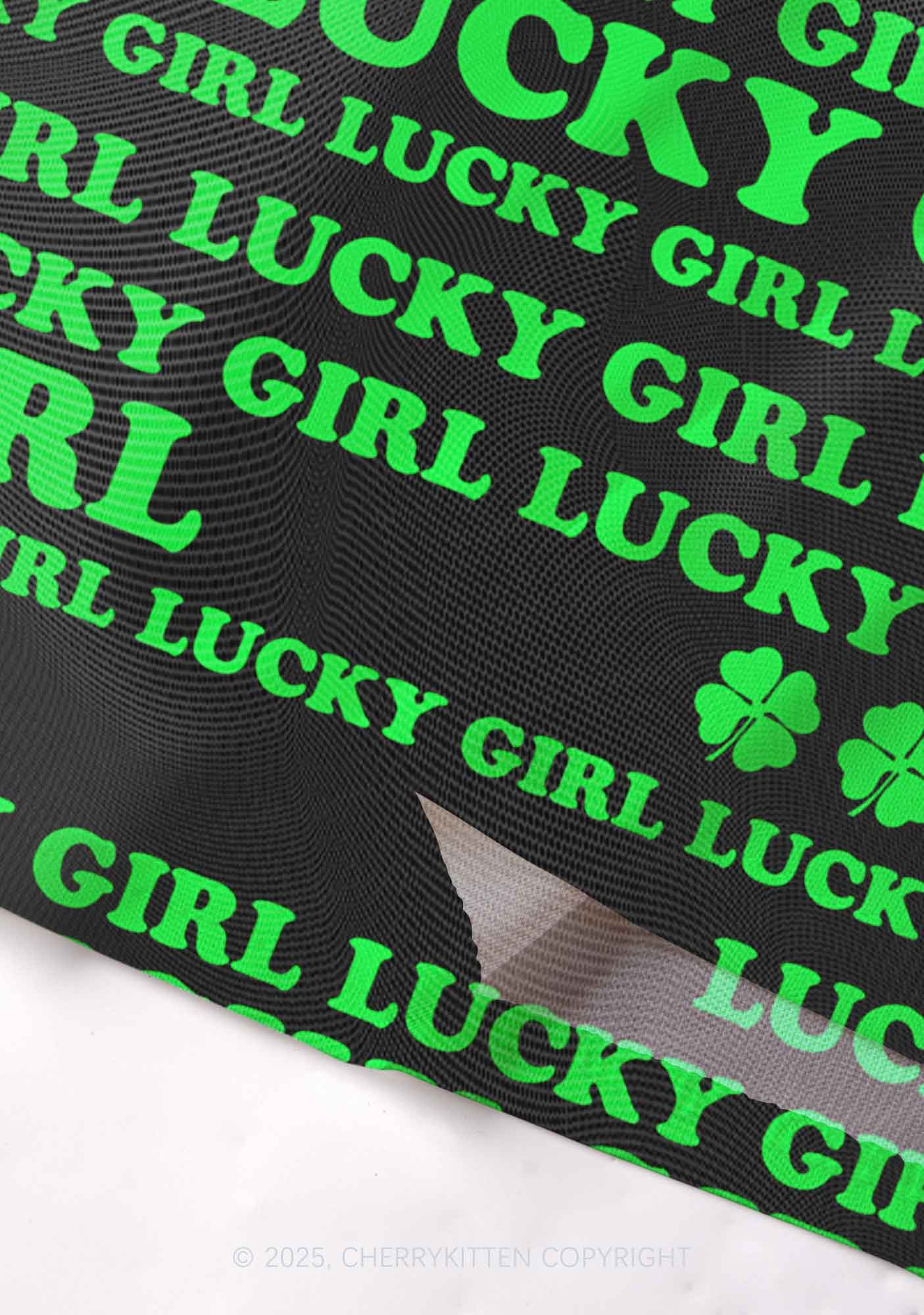 Lucky Girl Y2K Mesh Cami Tank Cherrykitten - Image 4