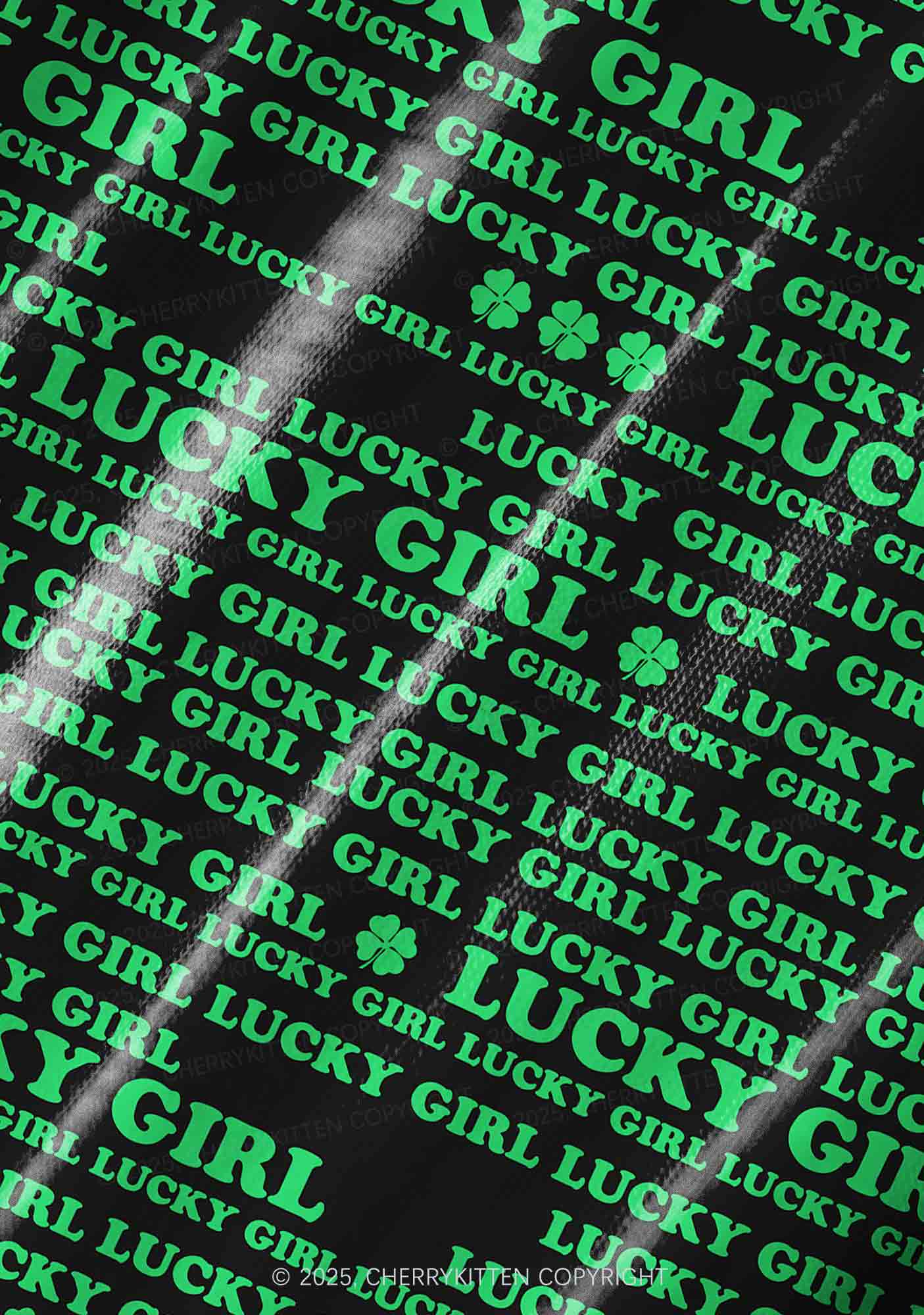 Lucky Girl Y2K Pet Tank Top Cherrykitten - Image 3