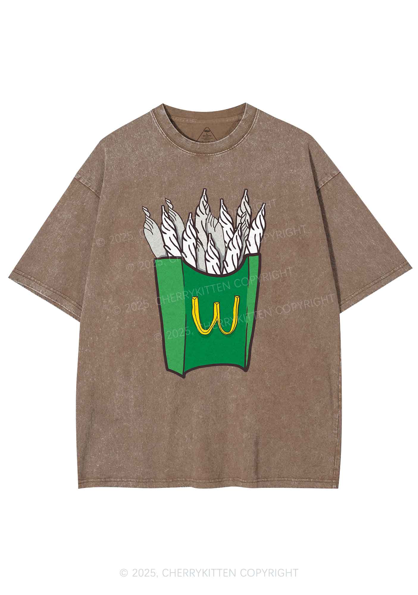 M Smoke Y2K Washed Tee Cherrykitten - Image 8