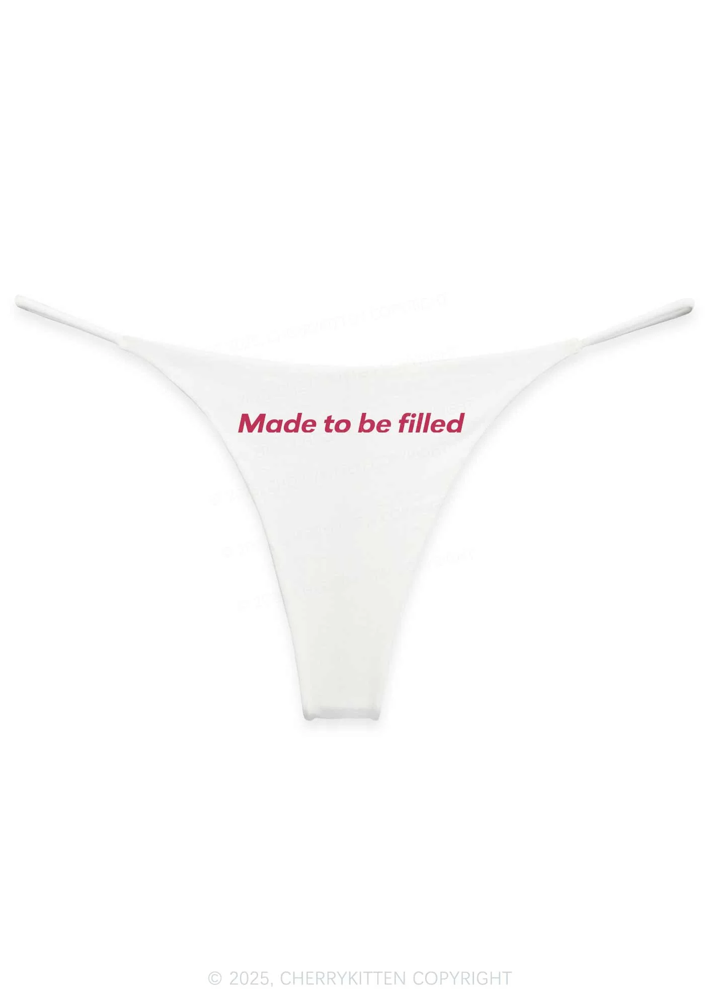 Made To Be Filled Y2K Bikini String Thong Cherrykitten - Image 8