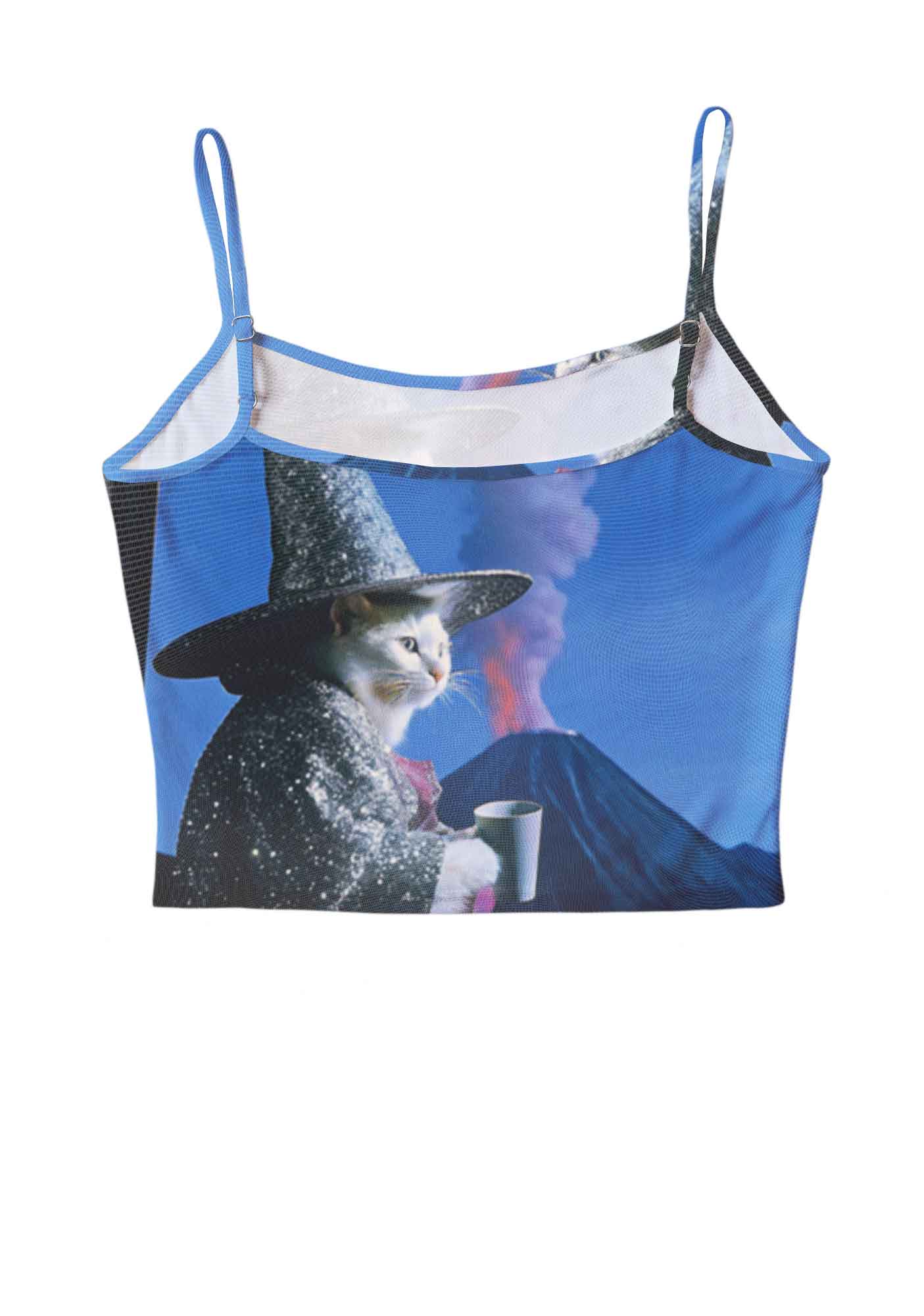 Magic Cat Y2K Mesh Cami Tank Cherrykitten - Image 3