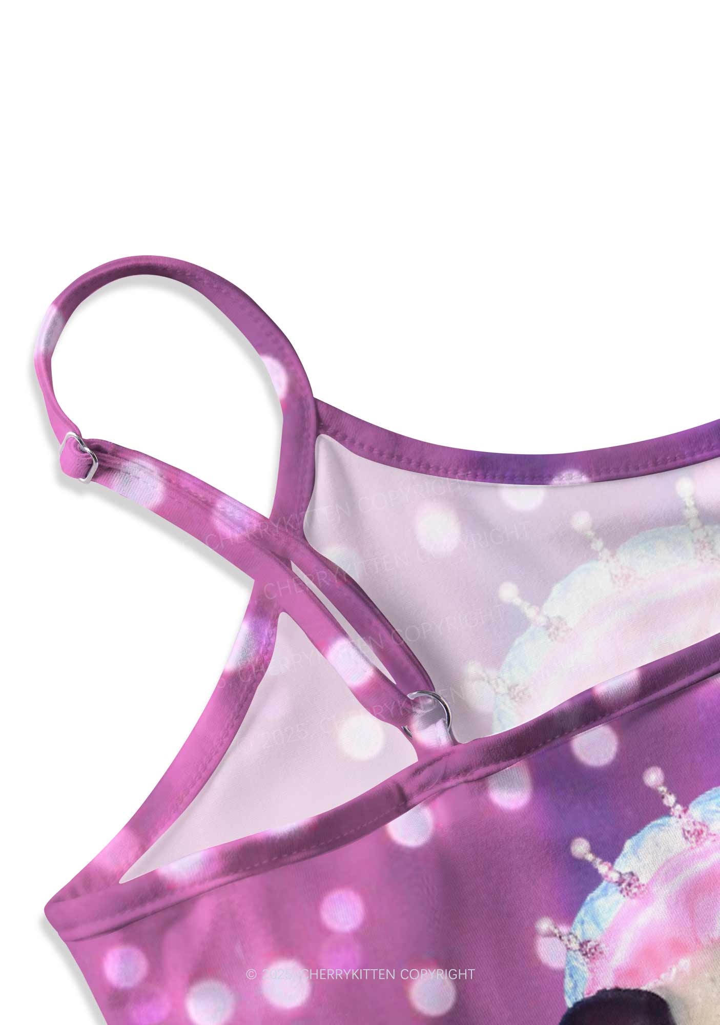 Magic Pink Ratz Y2K Print Slip Dress Cherrykitten - Image 3