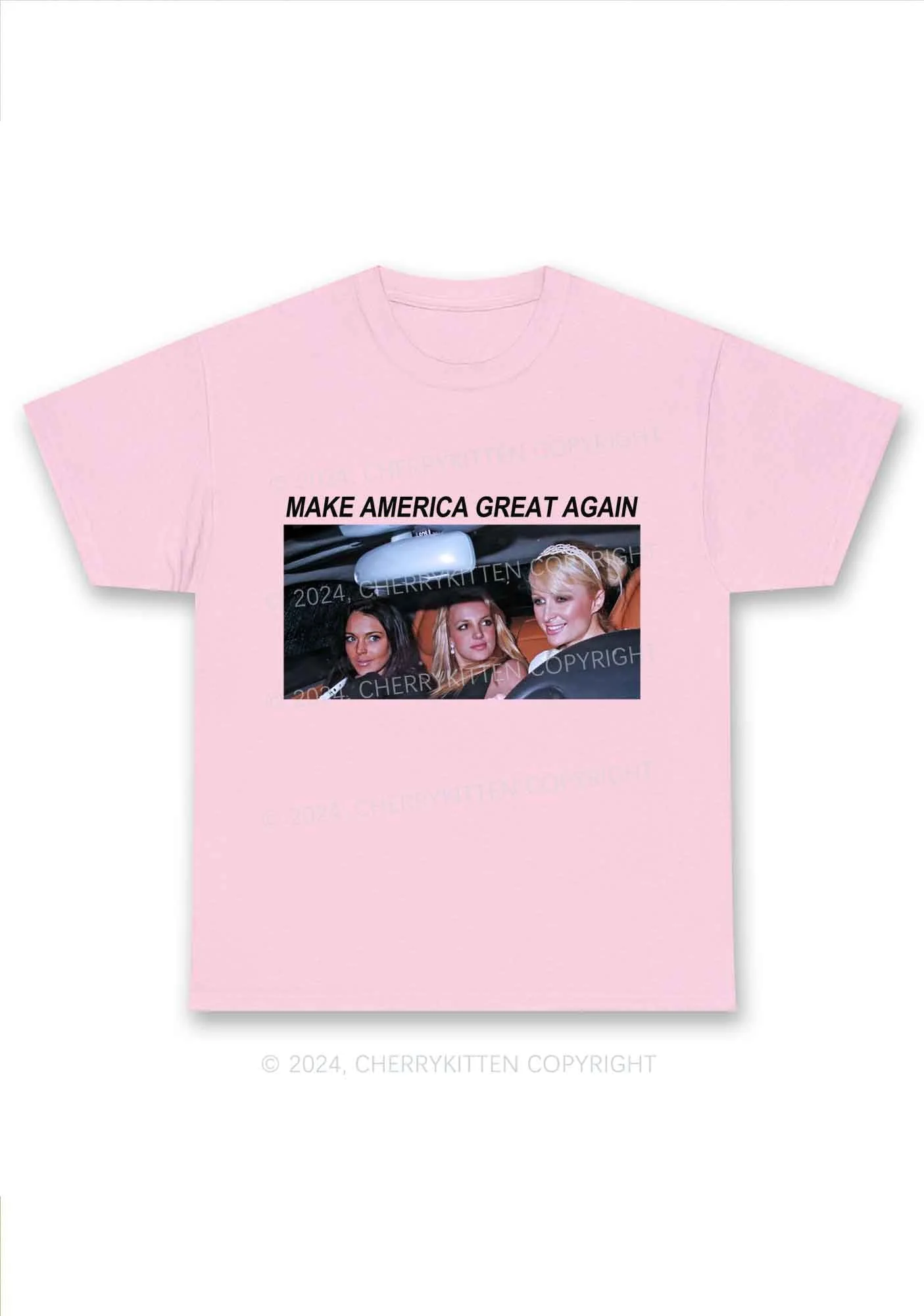 Make America Great Again Y2K Chunky Shirt Cherrykitten - Image 6
