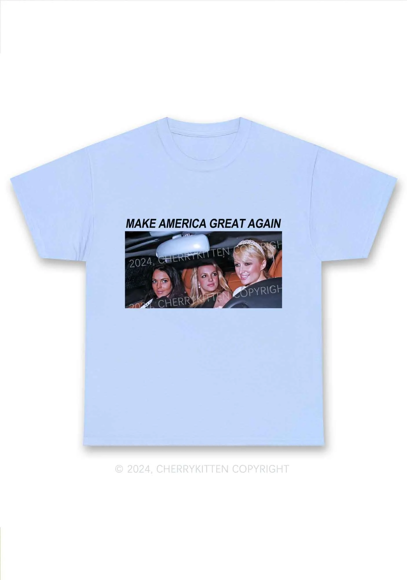 Make America Great Again Y2K Chunky Shirt Cherrykitten - Image 8