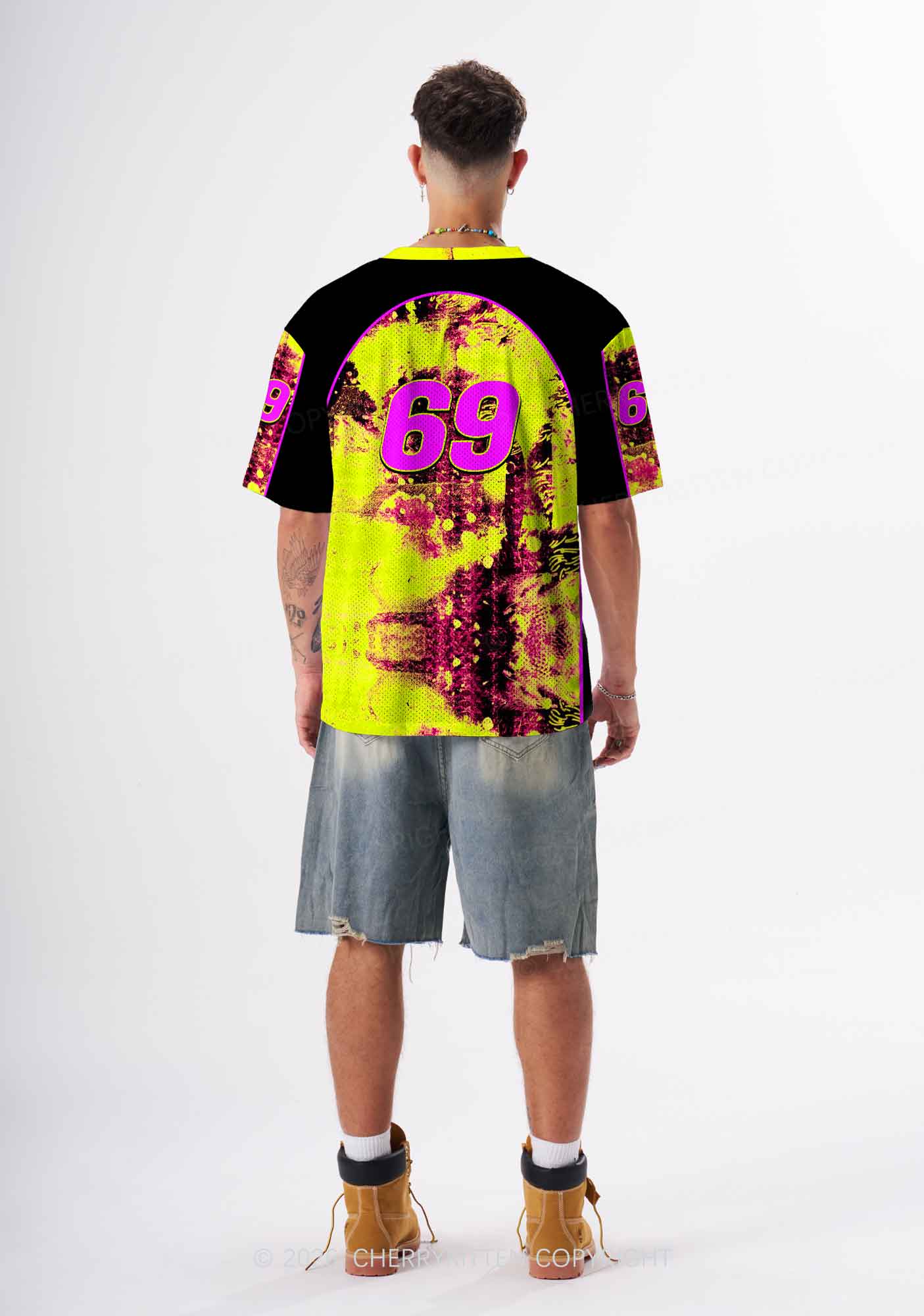 Make DJs Mix Again Y2K Sport Jersey Shirts Cherrykitten - Image 3