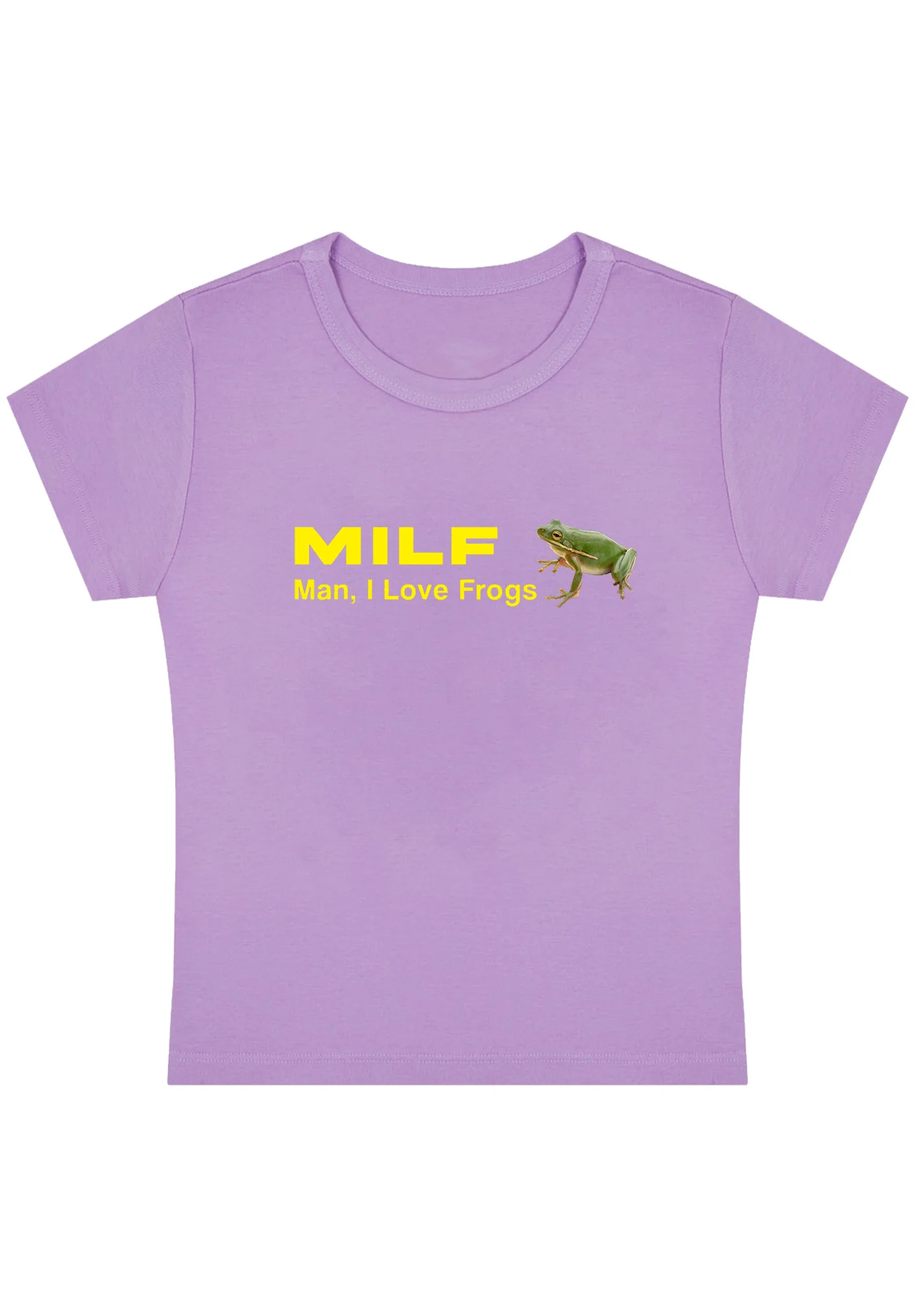 Man I Love Frogs Y2K Baby Tee - Image 4