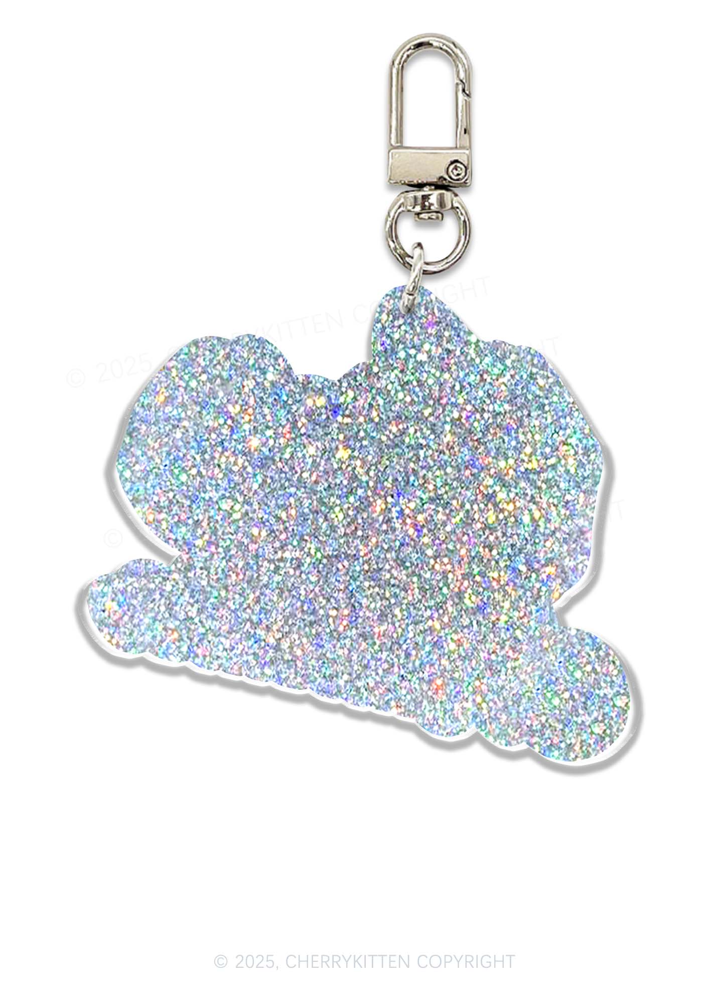 Maneater Mouth 1Pc Y2K Glitter Keychain Cherrykitten - Image 2