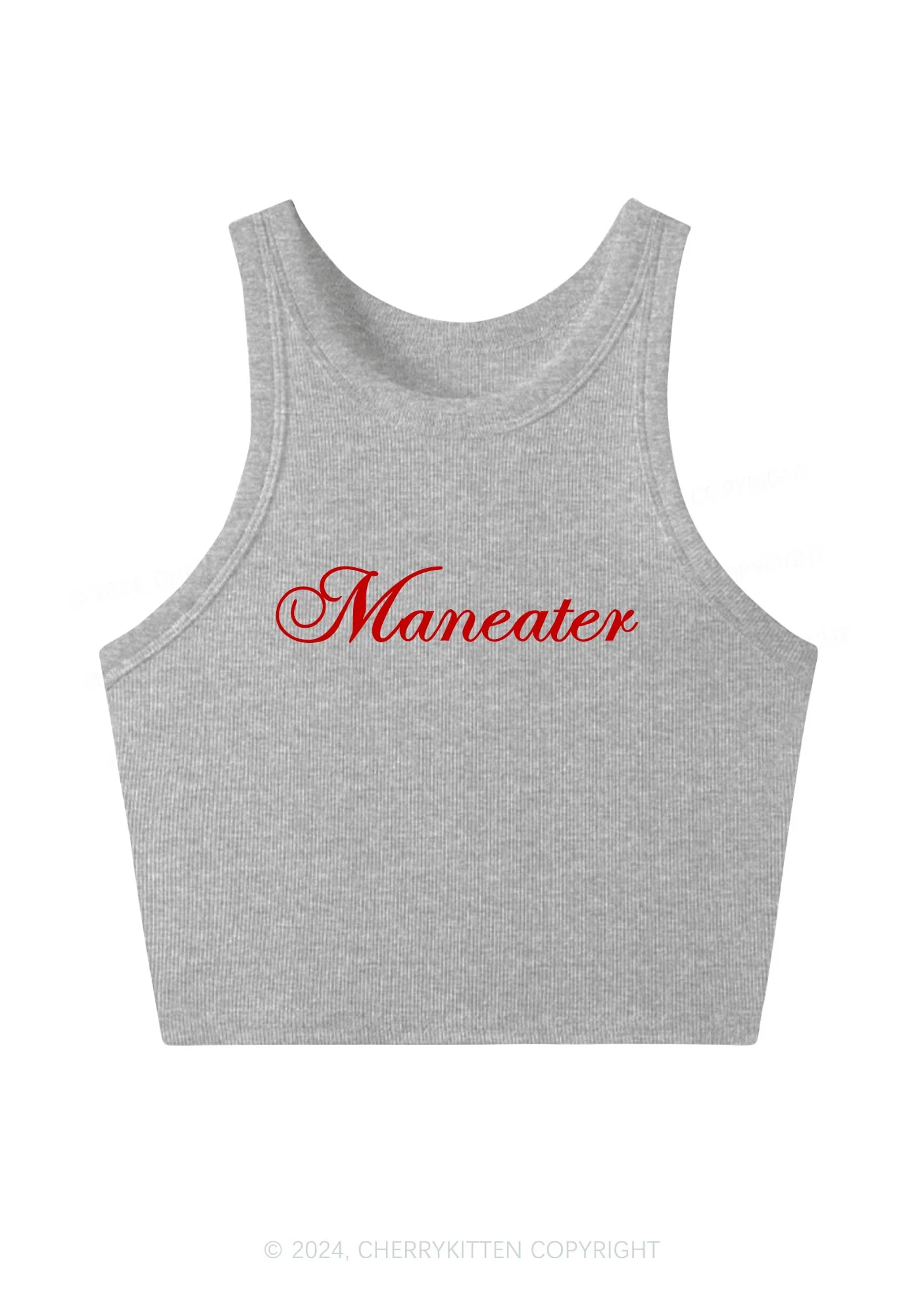 Maneater Y2K Crop Tank Top Cherrykitten - Image 5