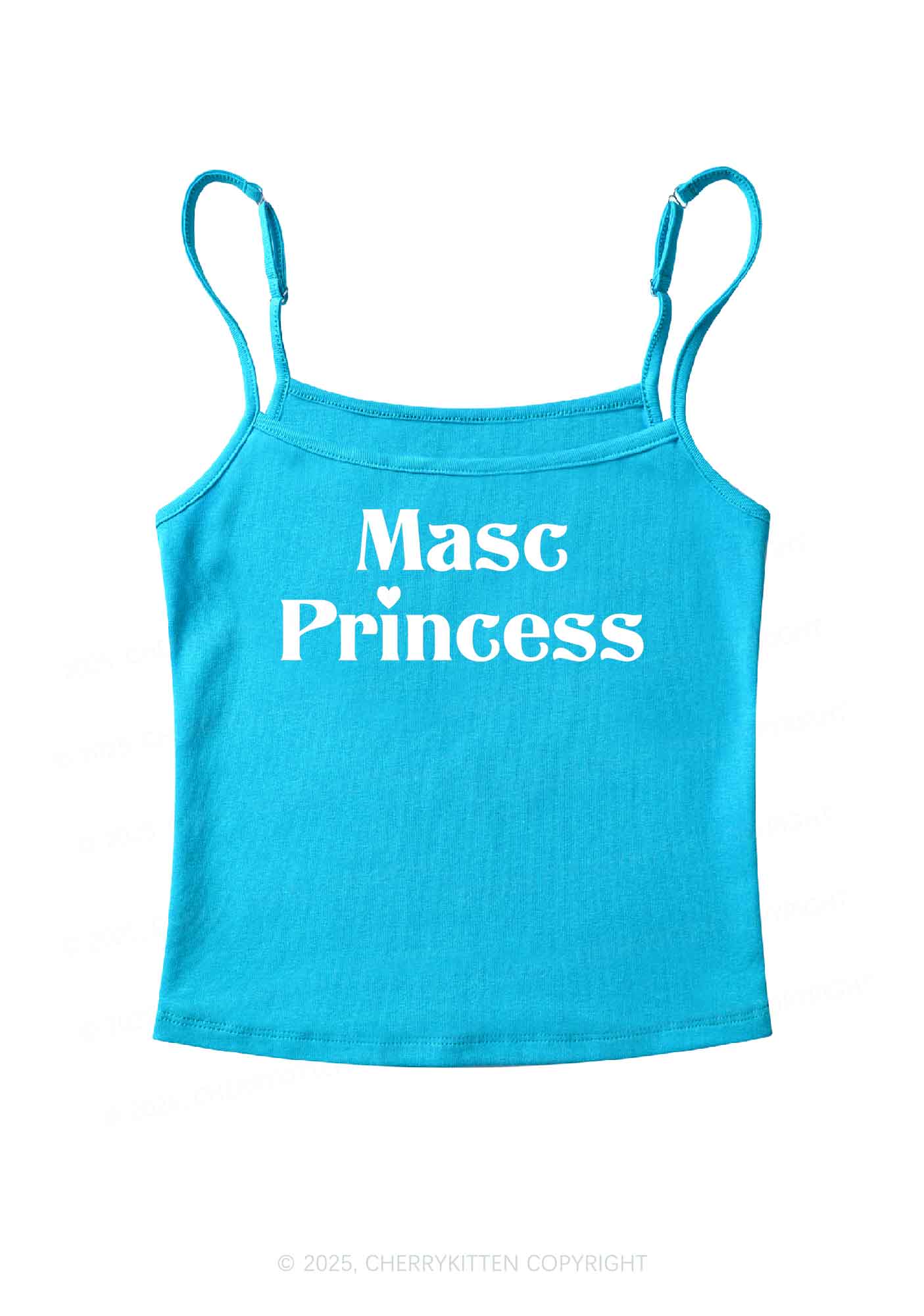 Masc Princess Pride Y2K Spaghetti Strap Cami Cherrykitten - Image 5