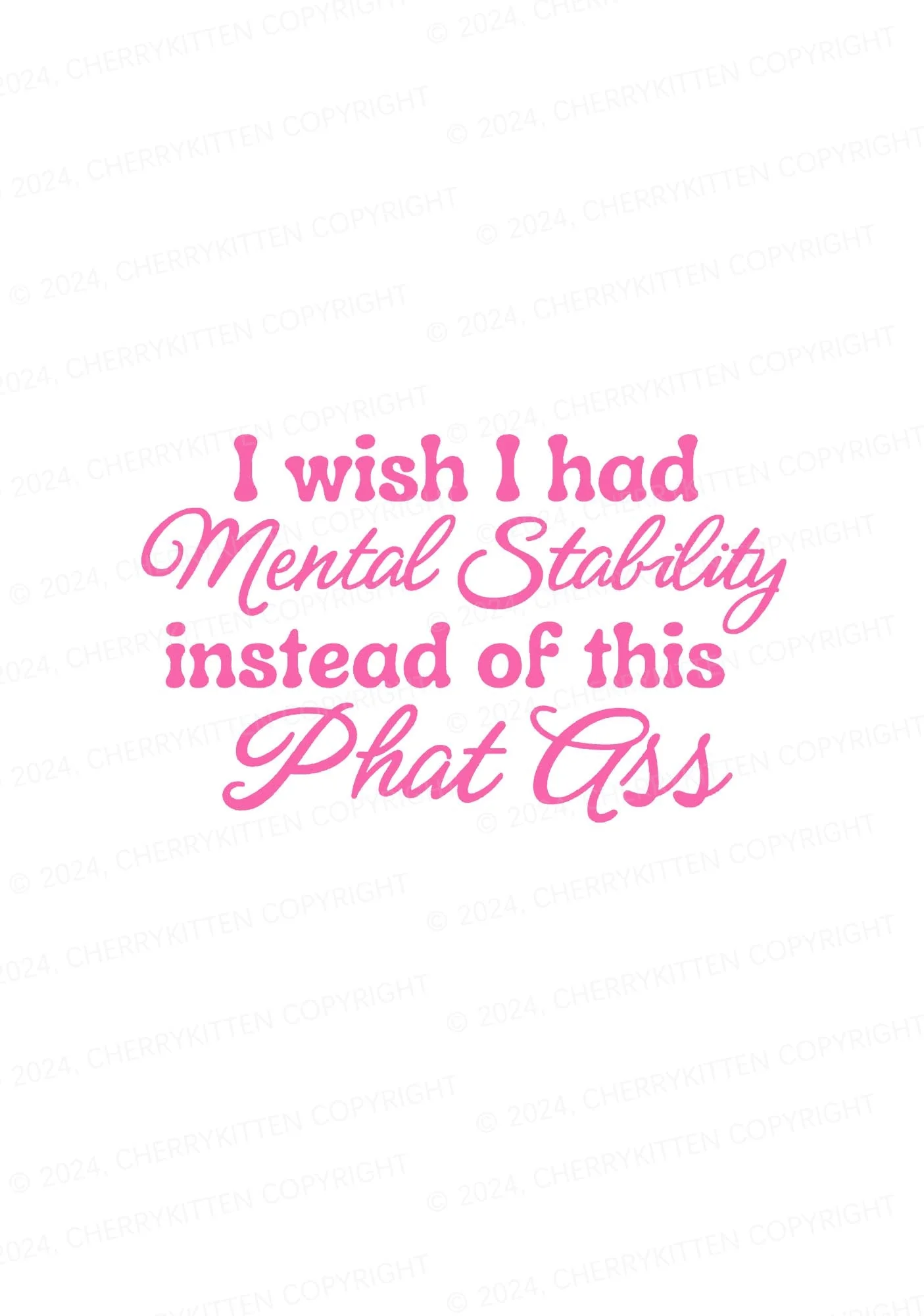 Mental Stability Y2K Mid Rise Waist Boyshort Cherrykitten - Image 2