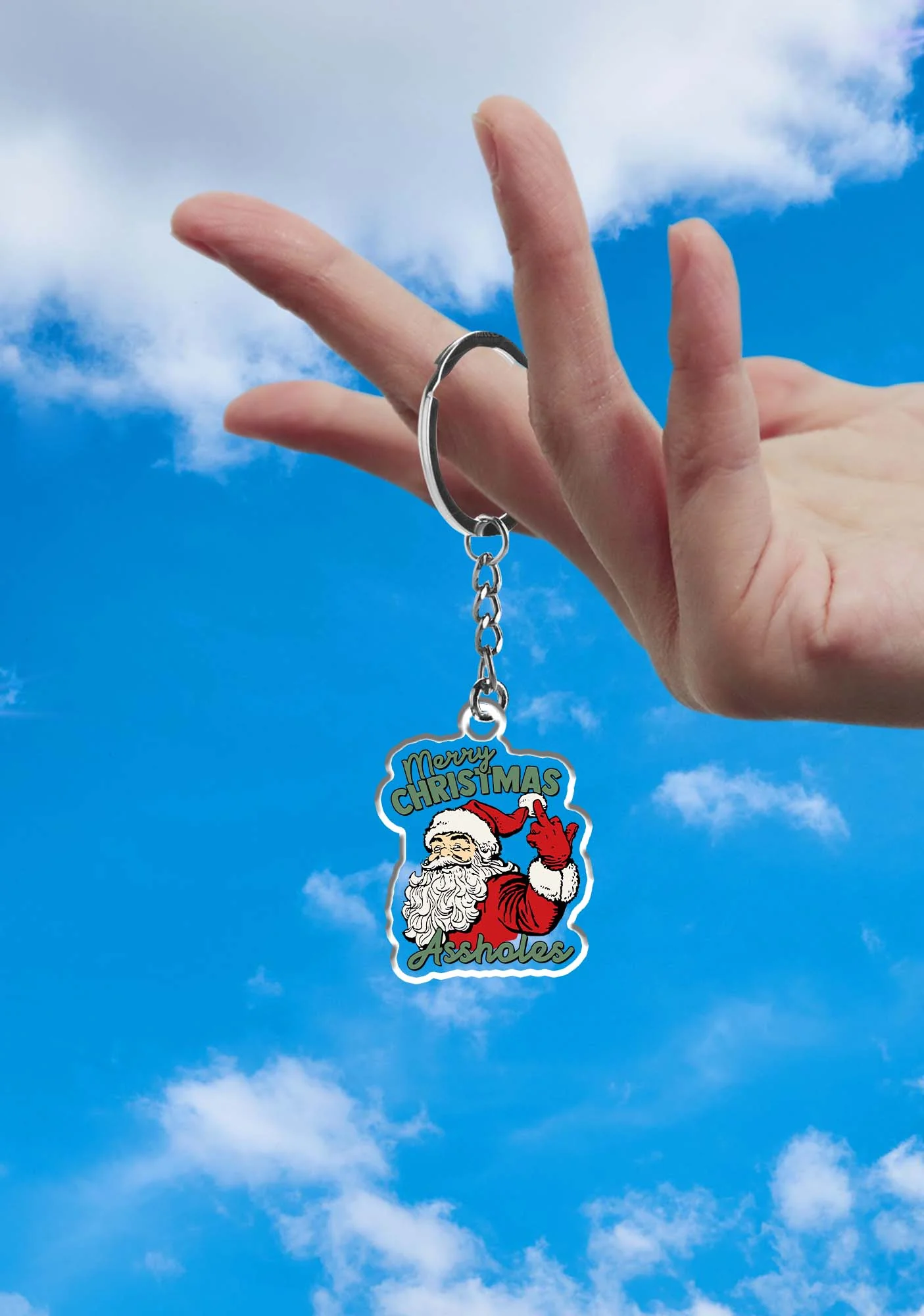 Merry Christmas 1Pc Y2K Keychain Cherrykitten - Image 2