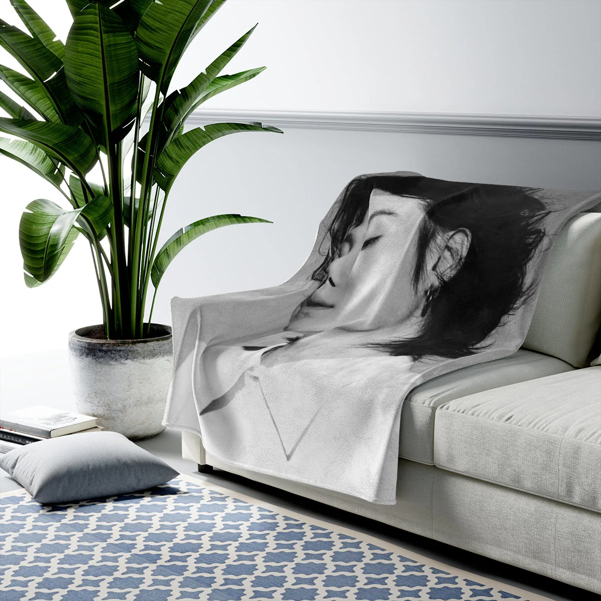 Min Yoongi Kpop Plush Blanket - Image 2