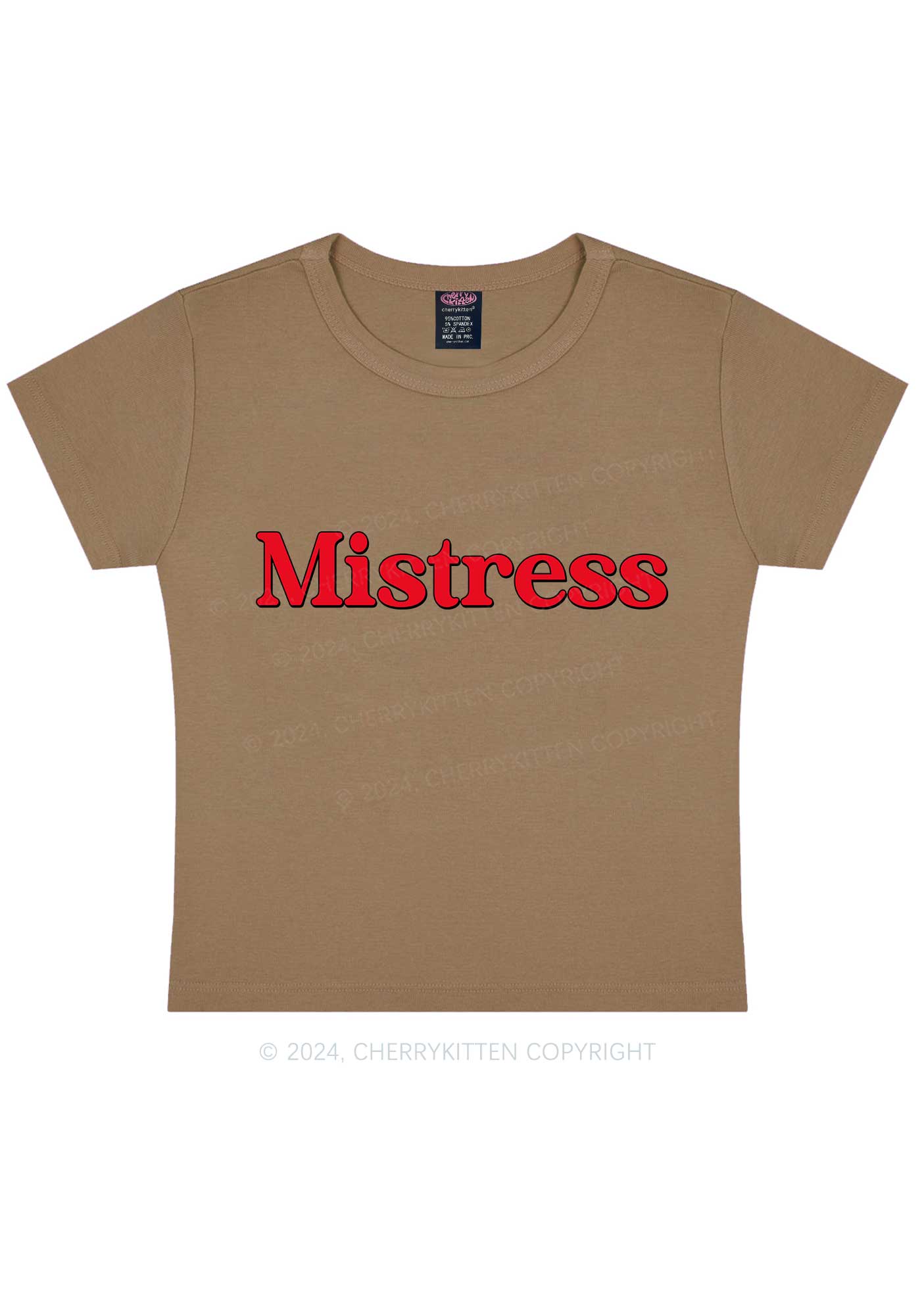 Mistress Y2K Baby Tee Cherrykitten - Image 10