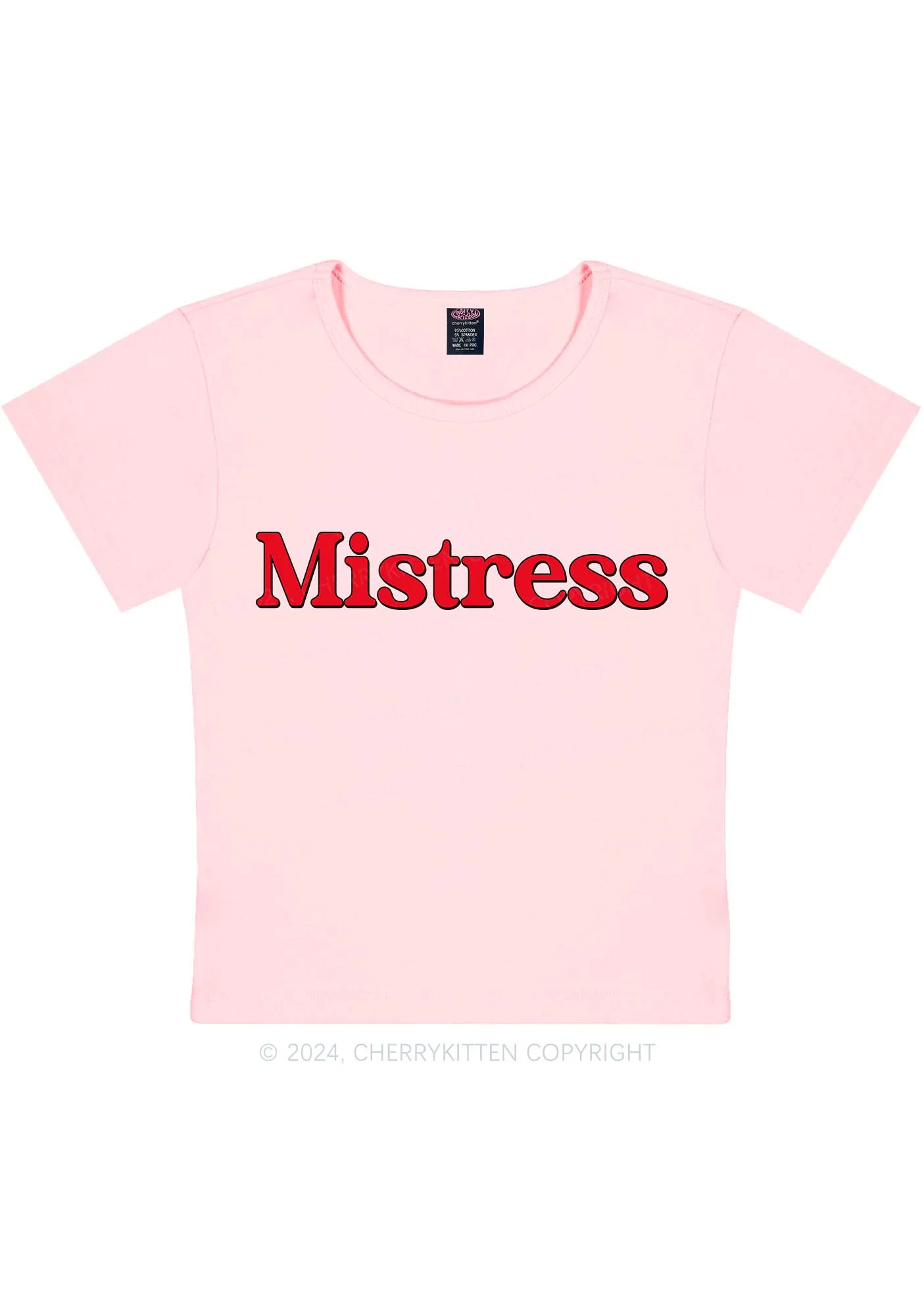 Mistress Y2K Baby Tee Cherrykitten - Image 11